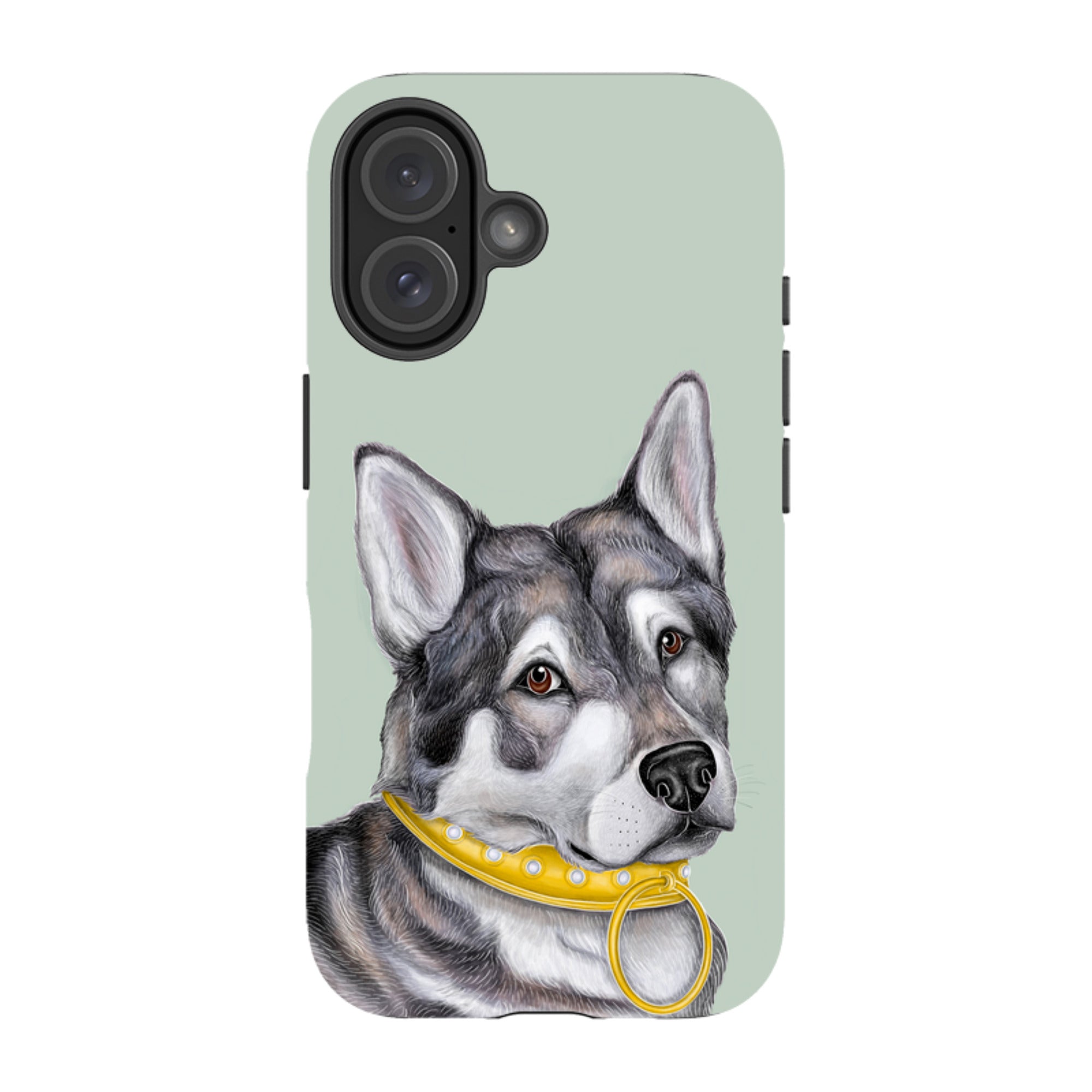 iPhone MagSafe Tough Case - Huskey By Catherine Rowe
