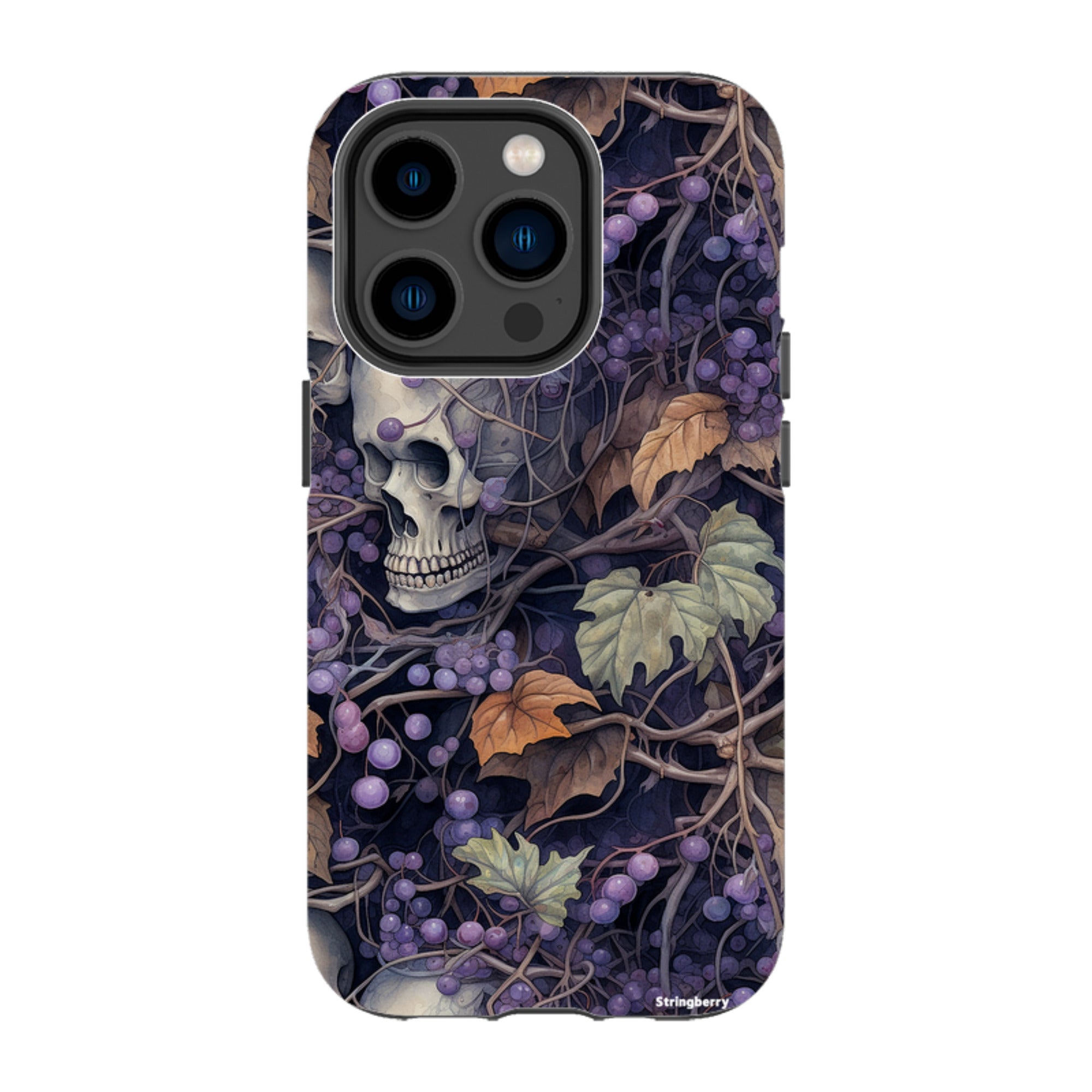 iPhone MagSafe Tough Case - Grape Skull