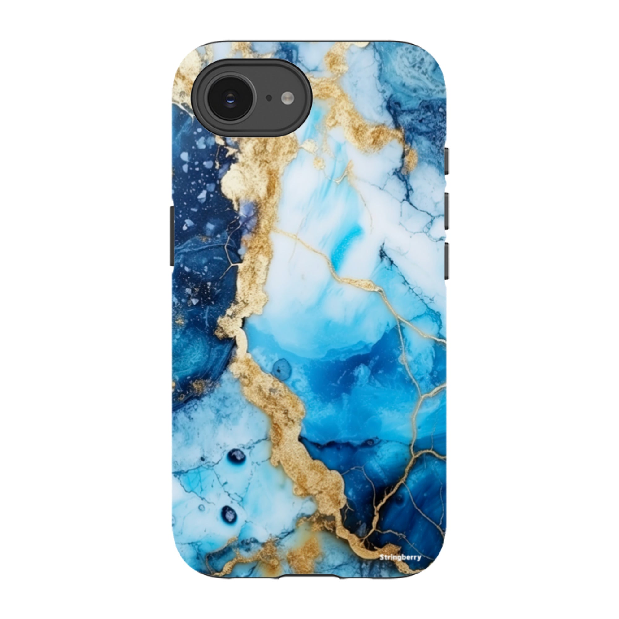 iPhone Tough Case - Blue Marbs