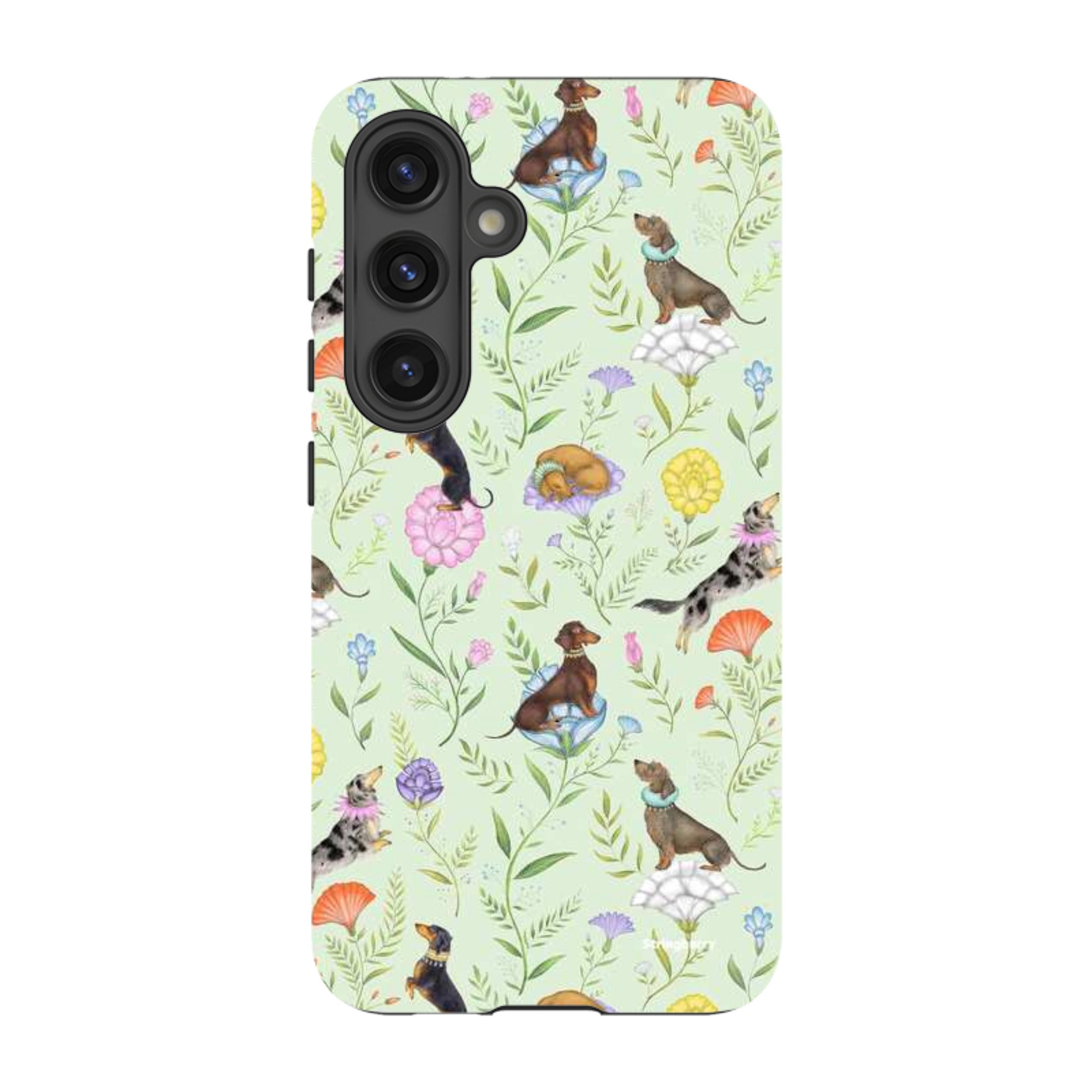Samsung Tough Case - Doxy Day Afternoon Pistachio By Catherine Rowe