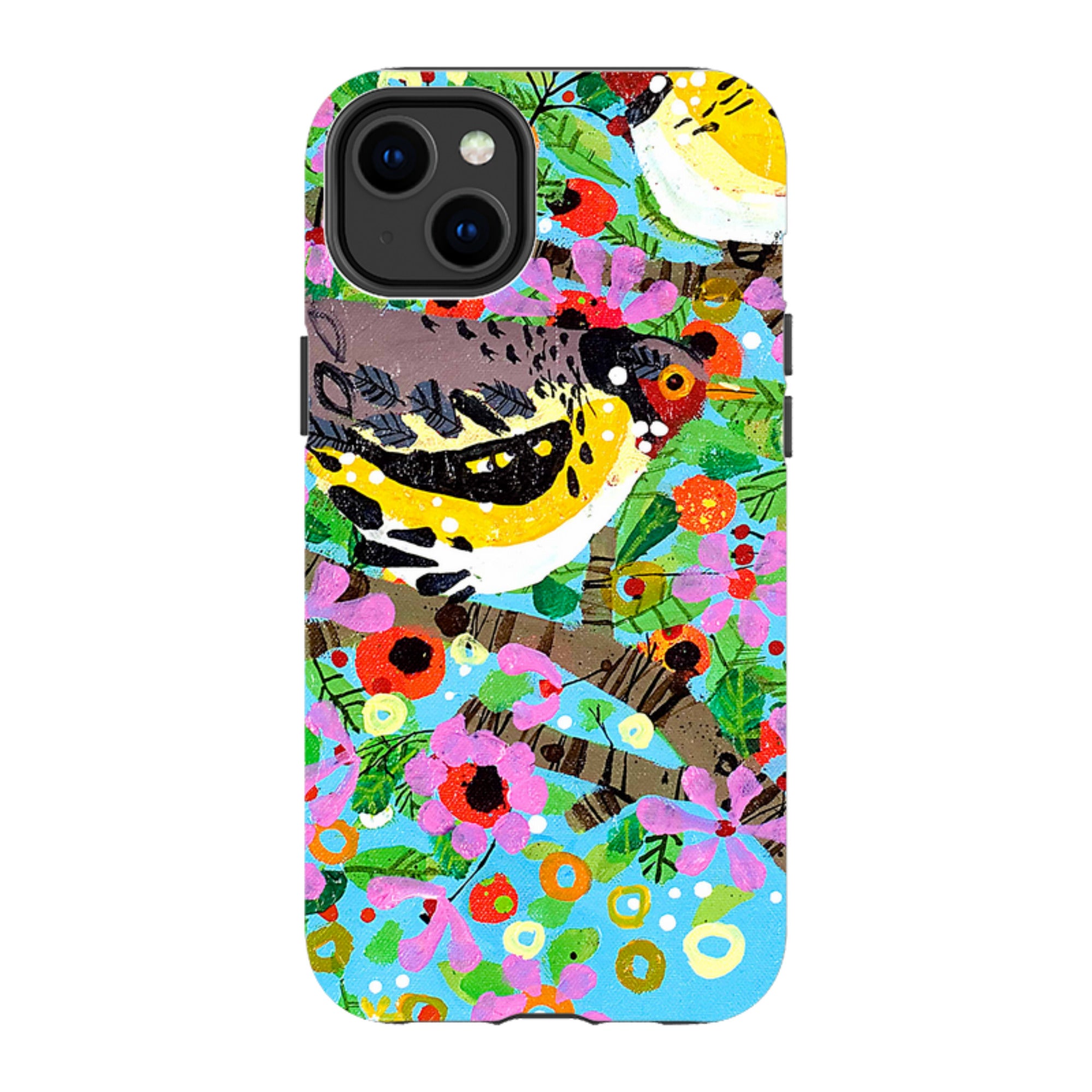 iPhone MagSafe Tough Case -  Finches By Claire West