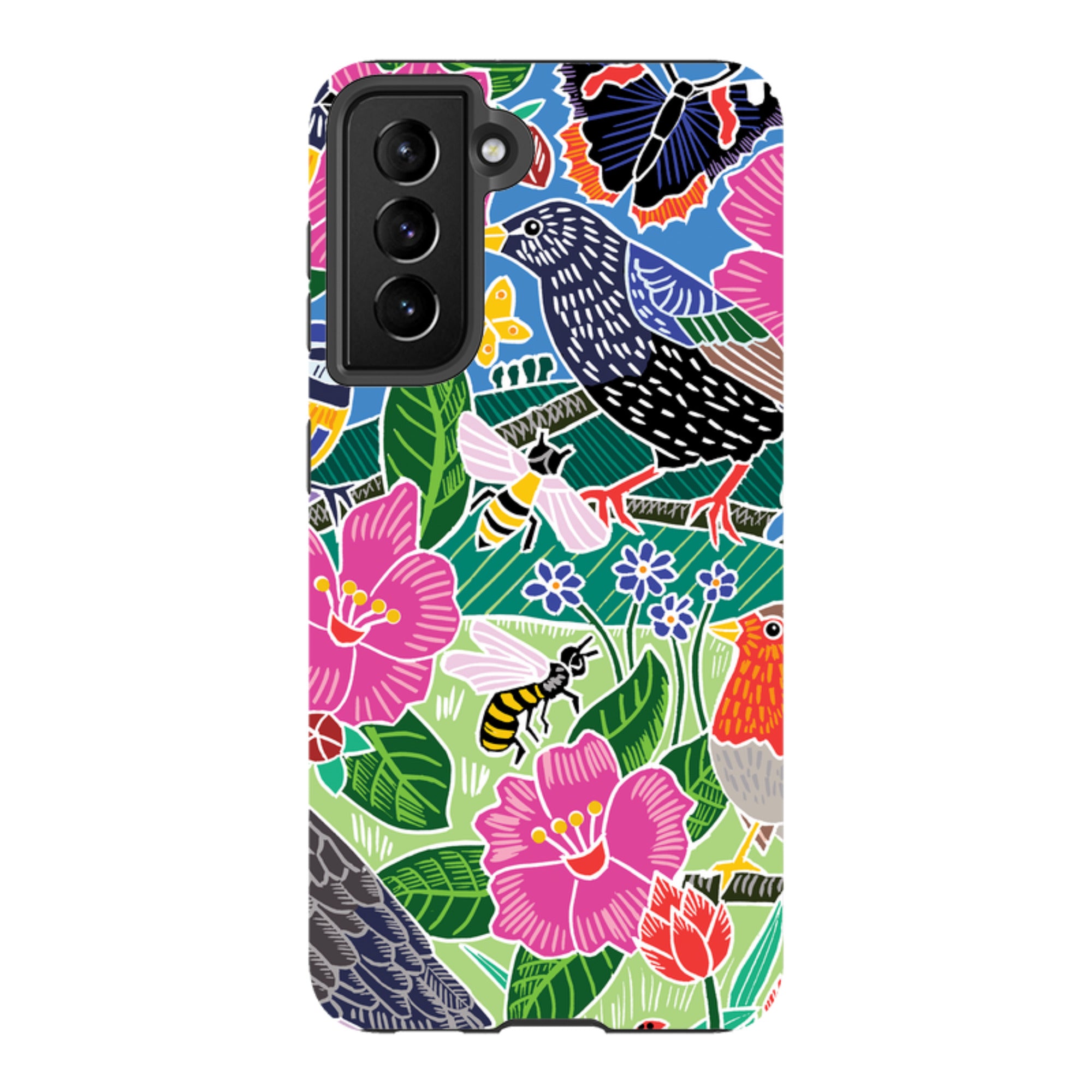 Samsung Tough Case - Garden Bird Jigsaw A By Kate Heiss