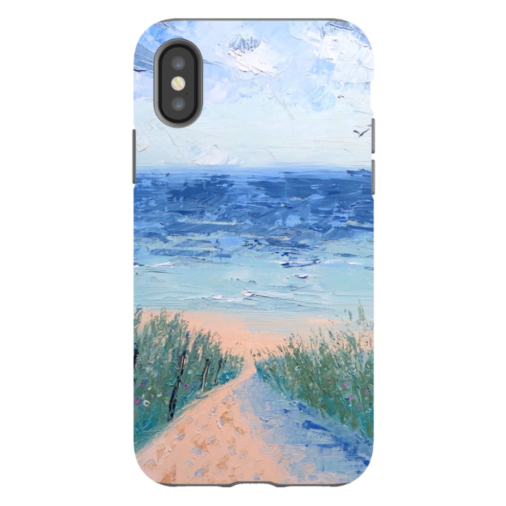 iPhone Tough Case - Beach Path By Mary Stubberfield