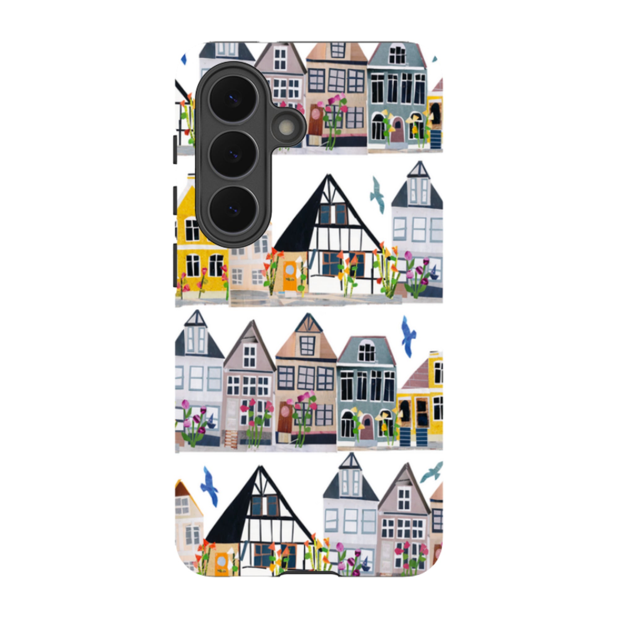 Samsung Tough Case - Danish Houses By Tracey English