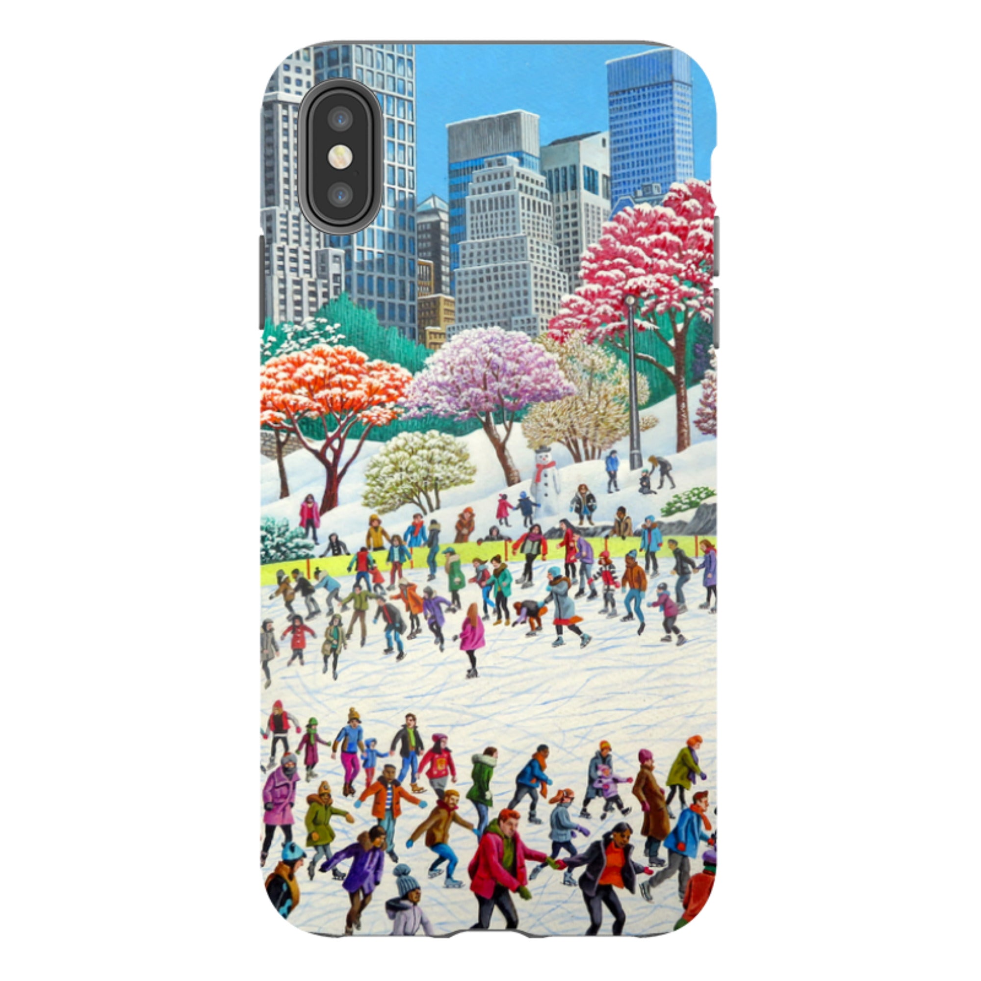 iPhone Tough Case - Newyork Skaters By Philip Hood