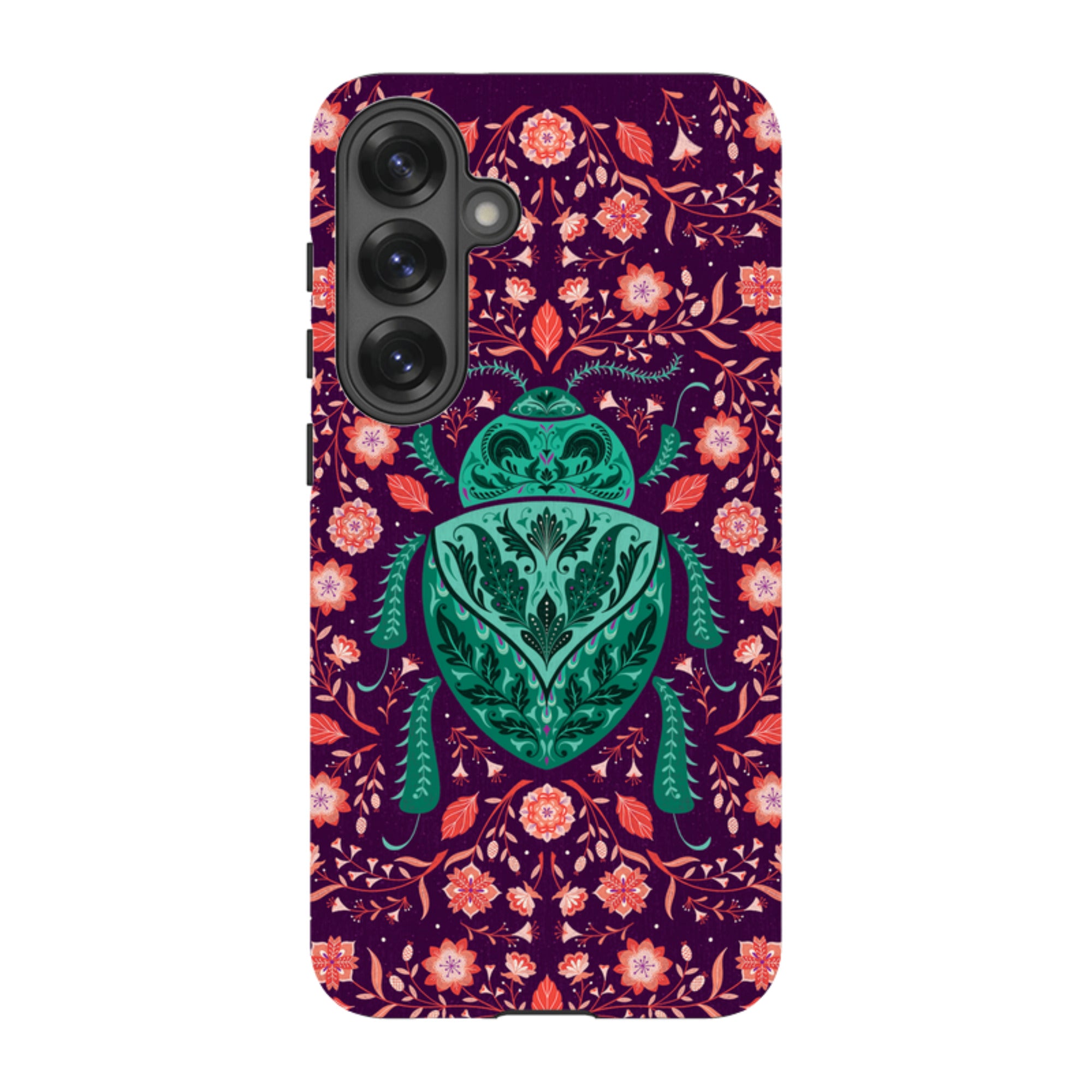 Samsung Tough Case - Beetle By Jenny Zemanek