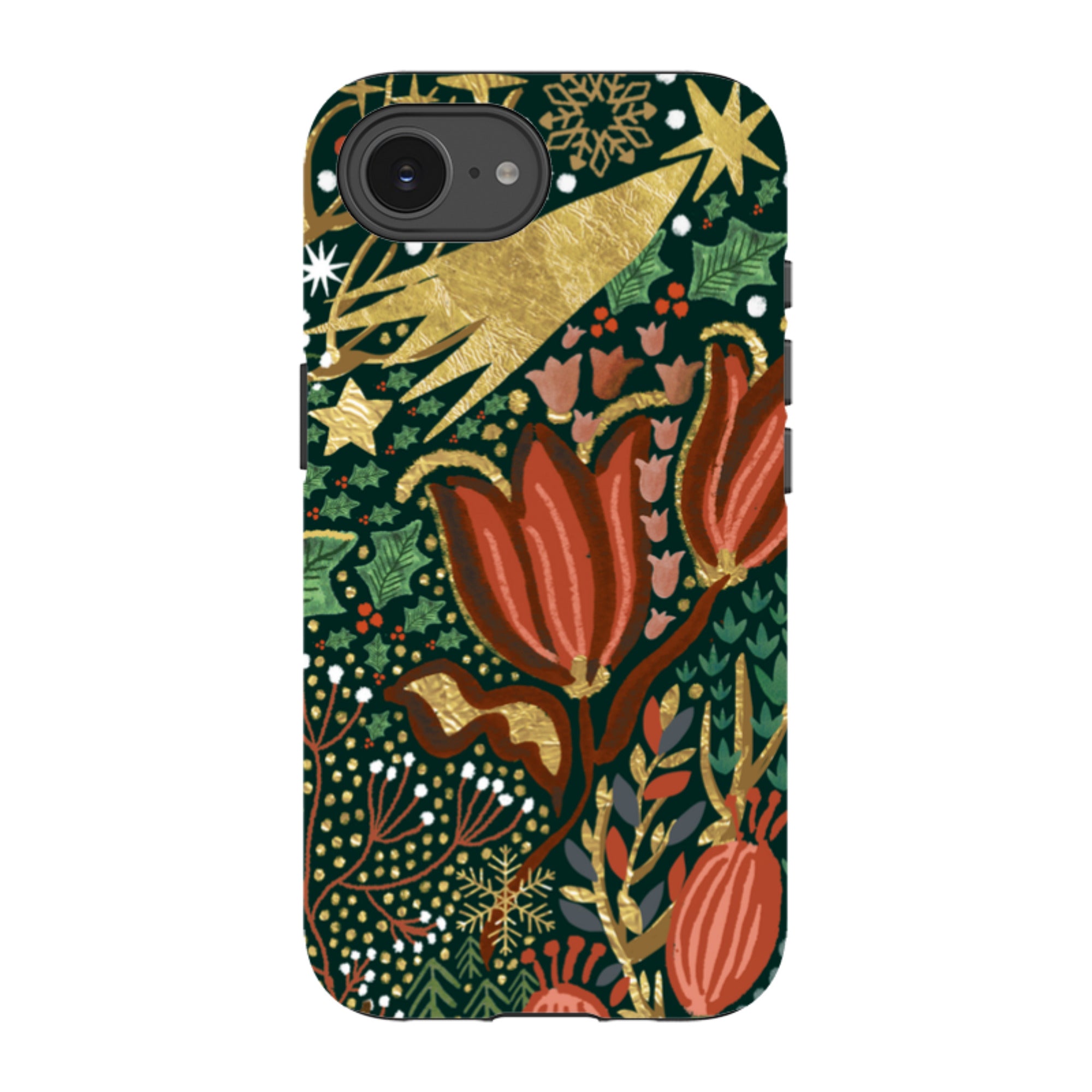 iPhone Tough Case - Winter Deer III By Emma Frances Grant
