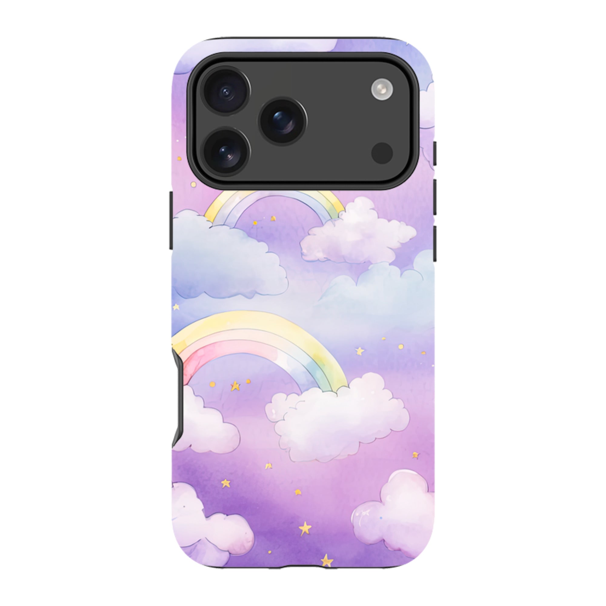 iPhone MagSafe Tough Case - Rainbow Clouds III