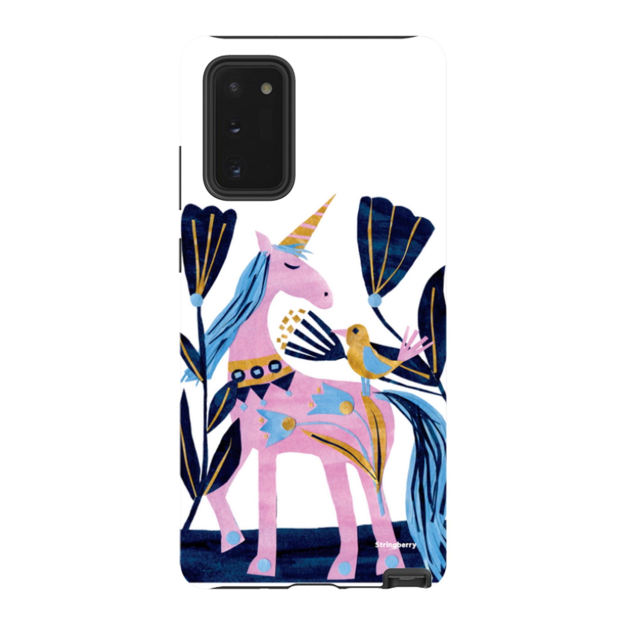 Samsung Tough Case - Lilac Unicorn By Tracey English