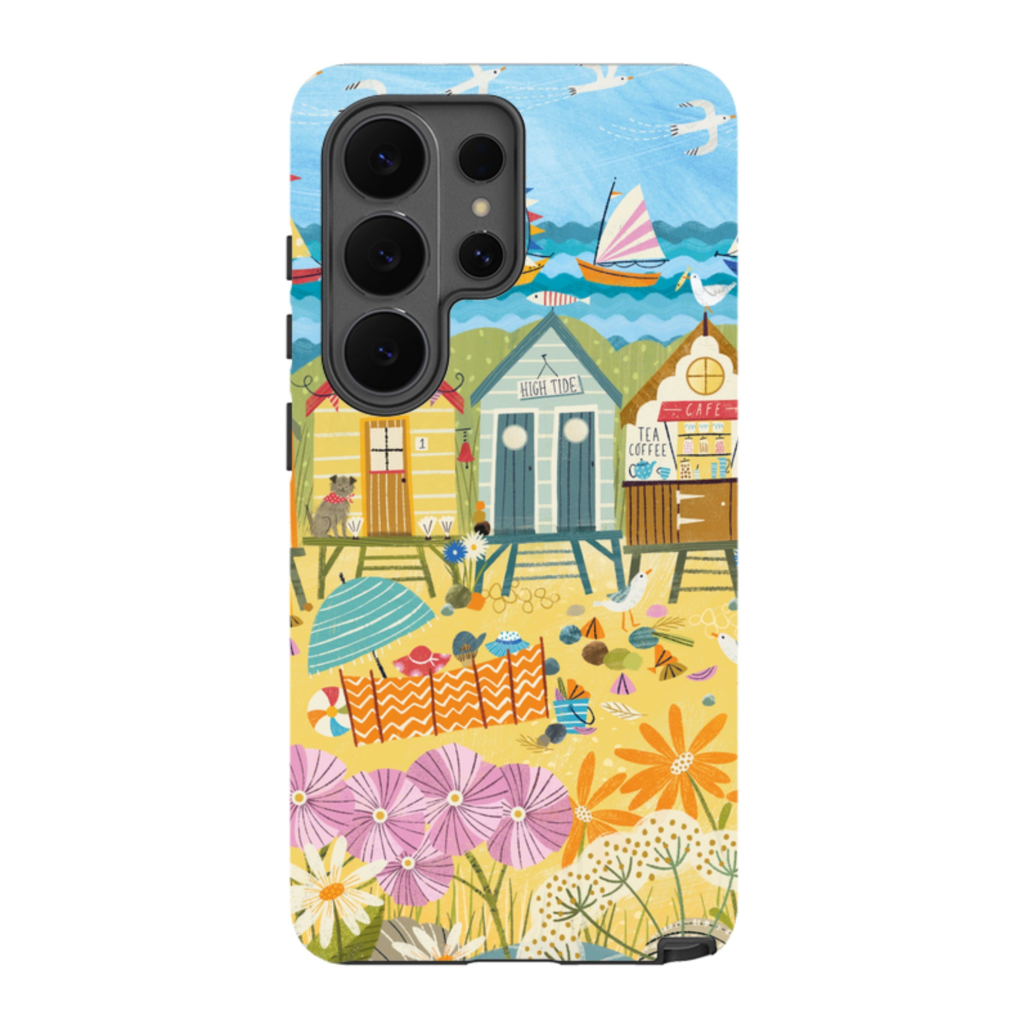 Samsung Tough  Case - Beachy Days 3 By Ali Brookes