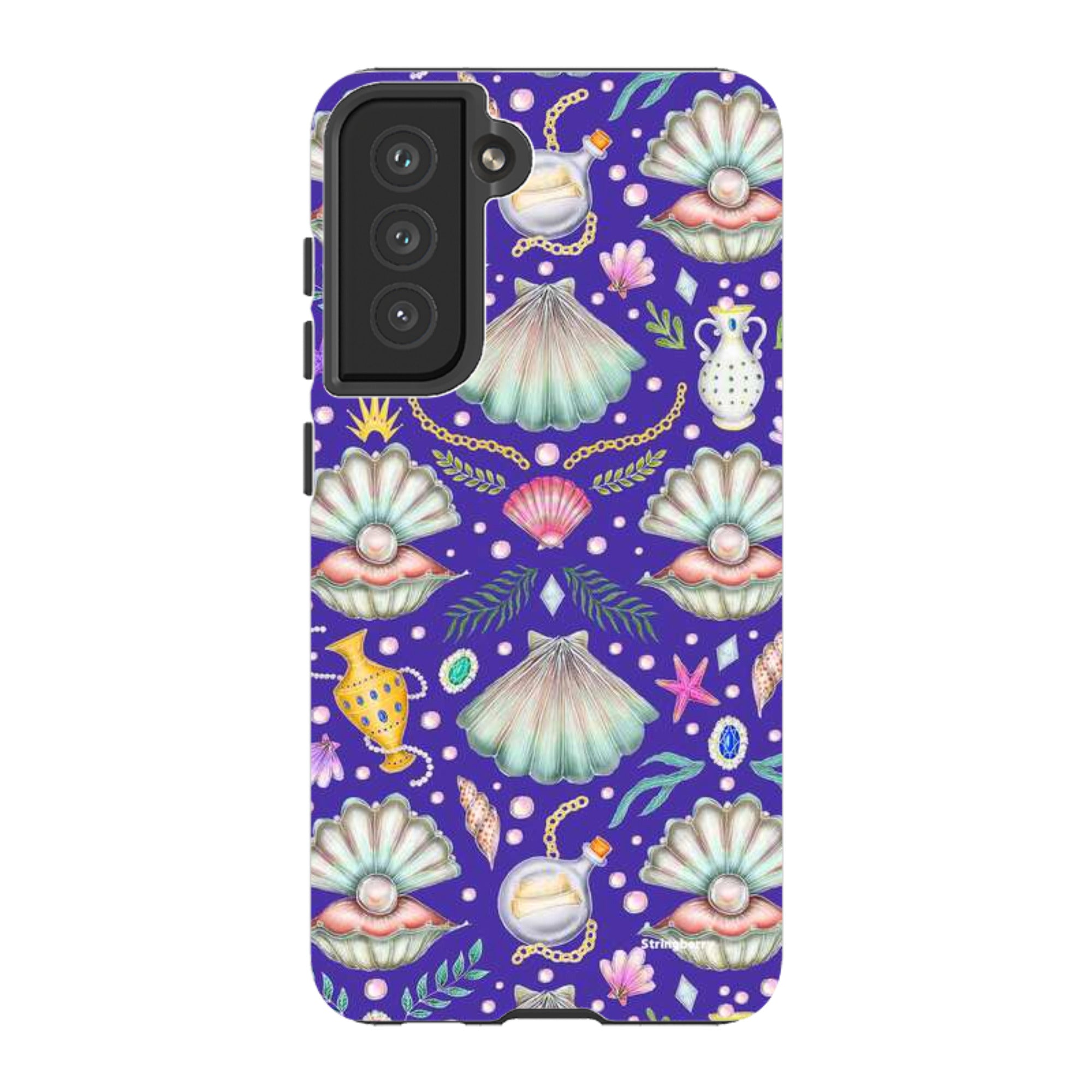 Samsung Tough Case - Pearl's Fantasy Indigo By Catherine Rowe