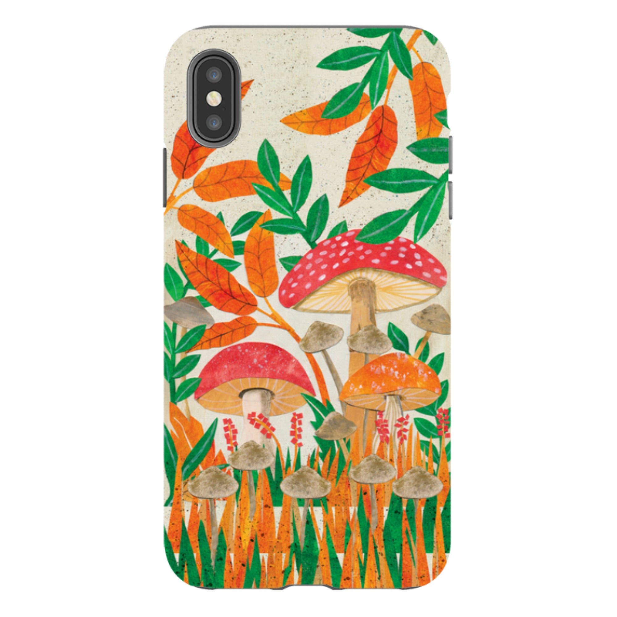 iPhone Tough Case - Mushroom Magic By Tracey English