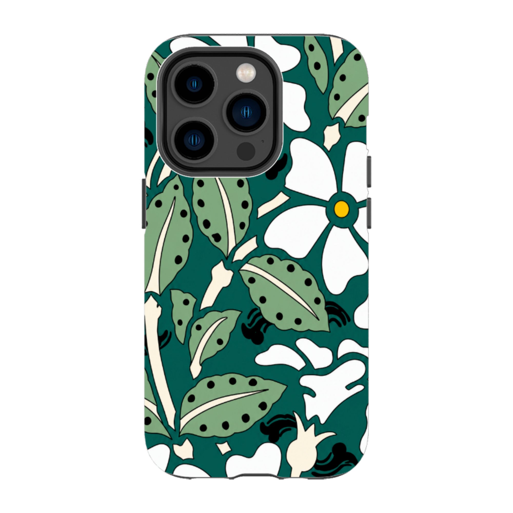 iPhone Tough Case - Vintage Woodblock Print