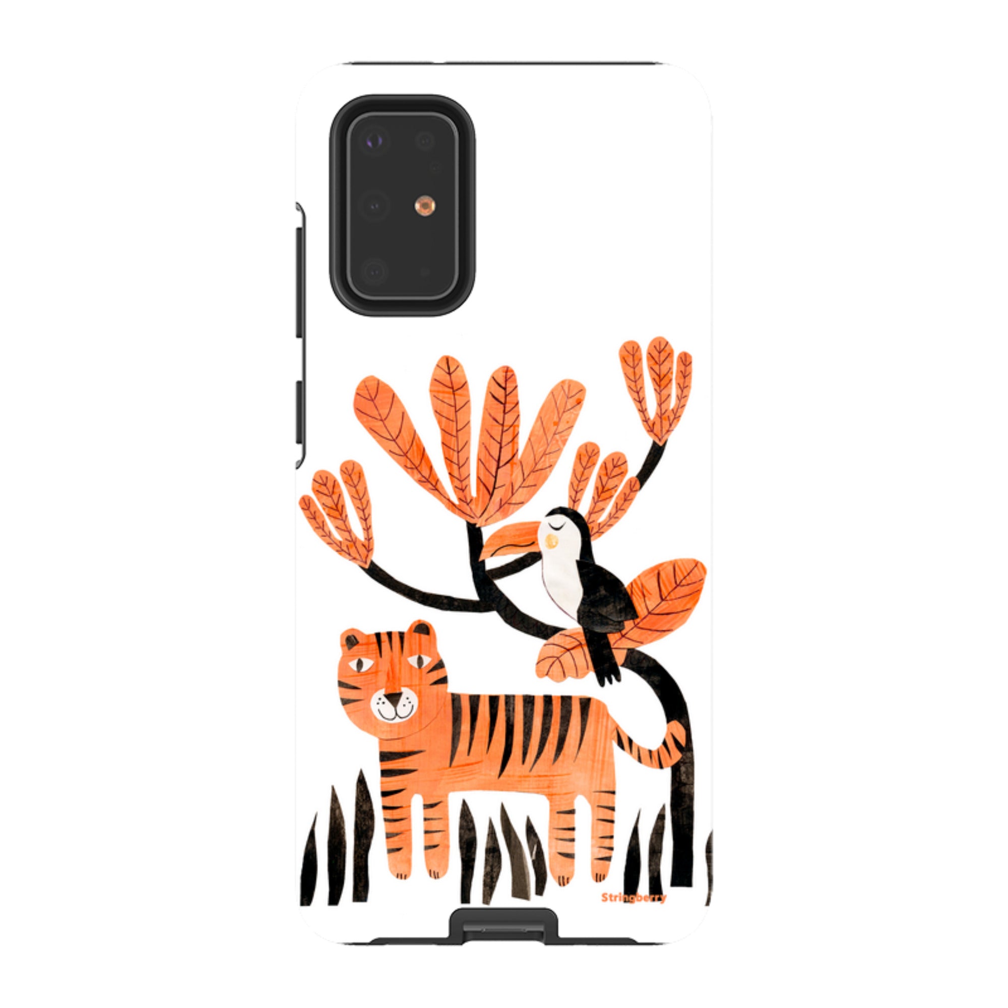 Samsung Tough Case - Tiger And Toucan By Tracey English