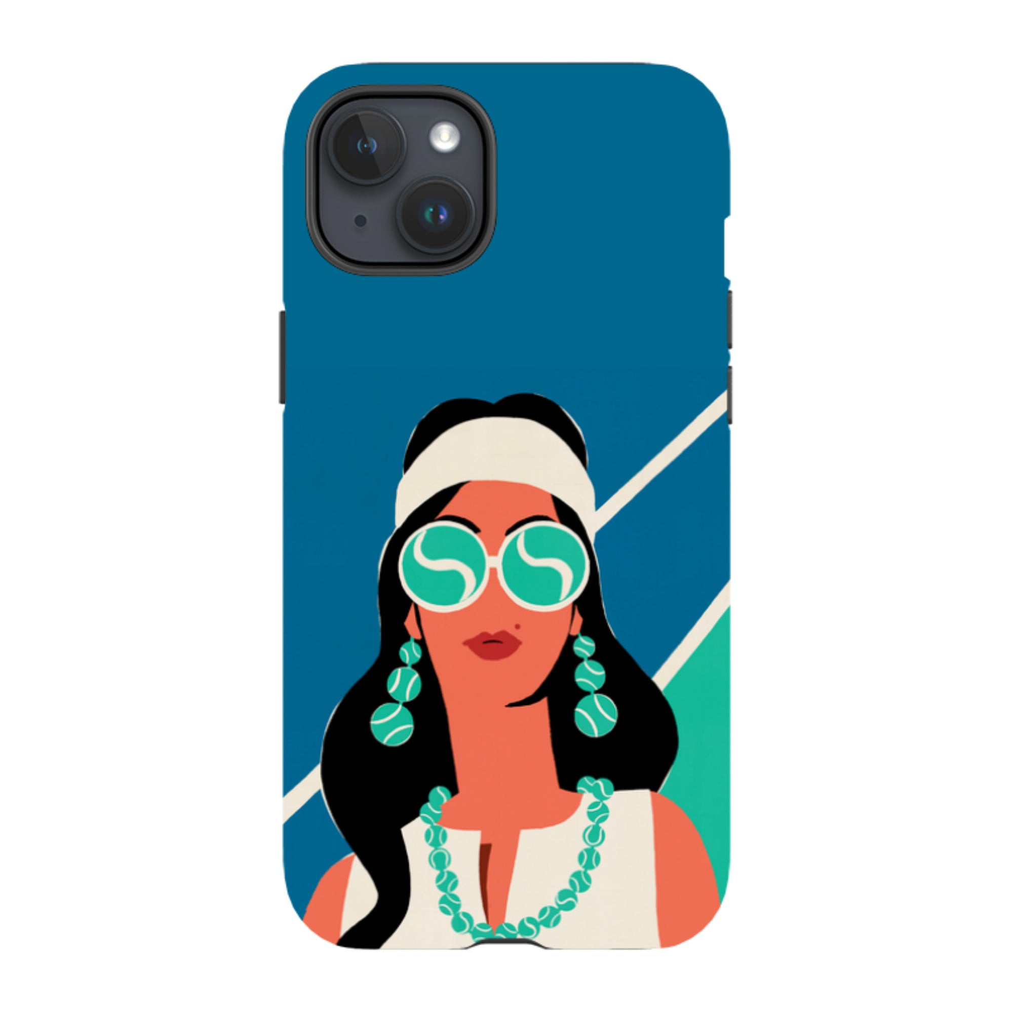 iPhone Tough Case - Tennis Fashion