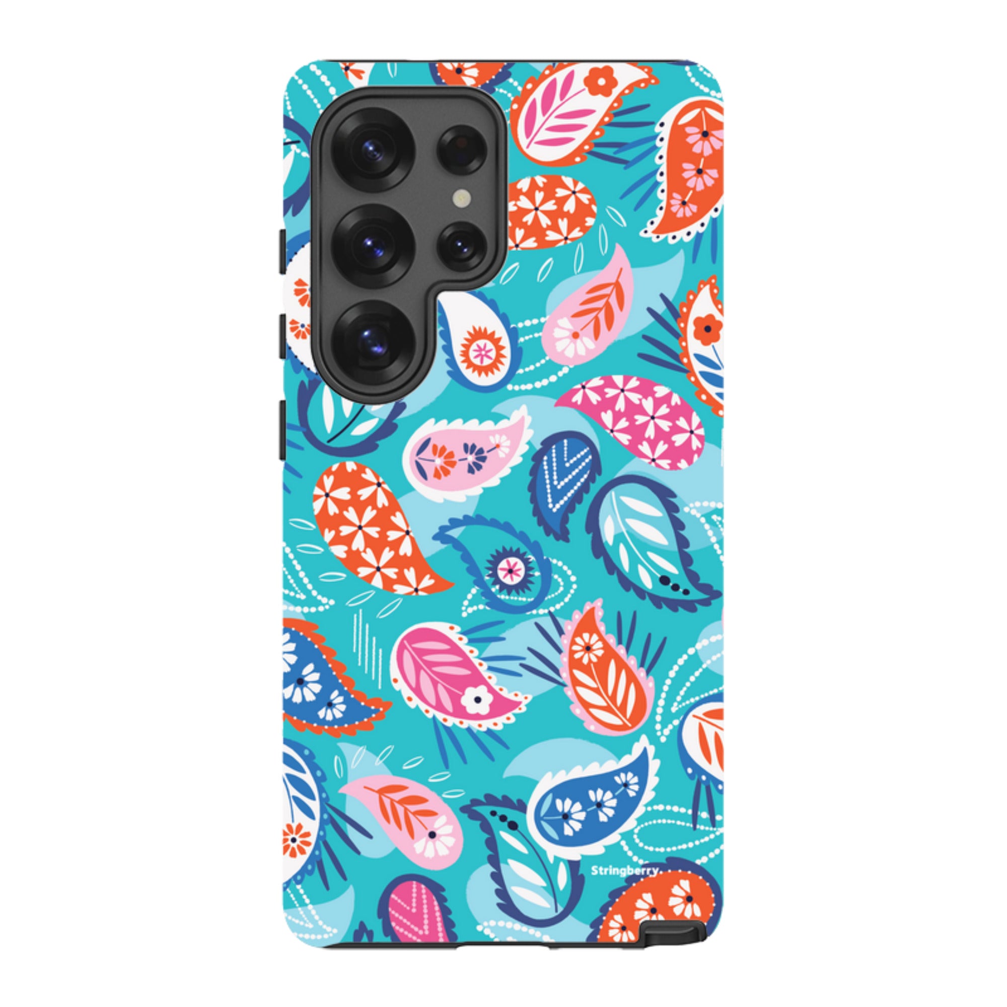 Samsung Tough Case - Paisley Blue By Ali Brookes