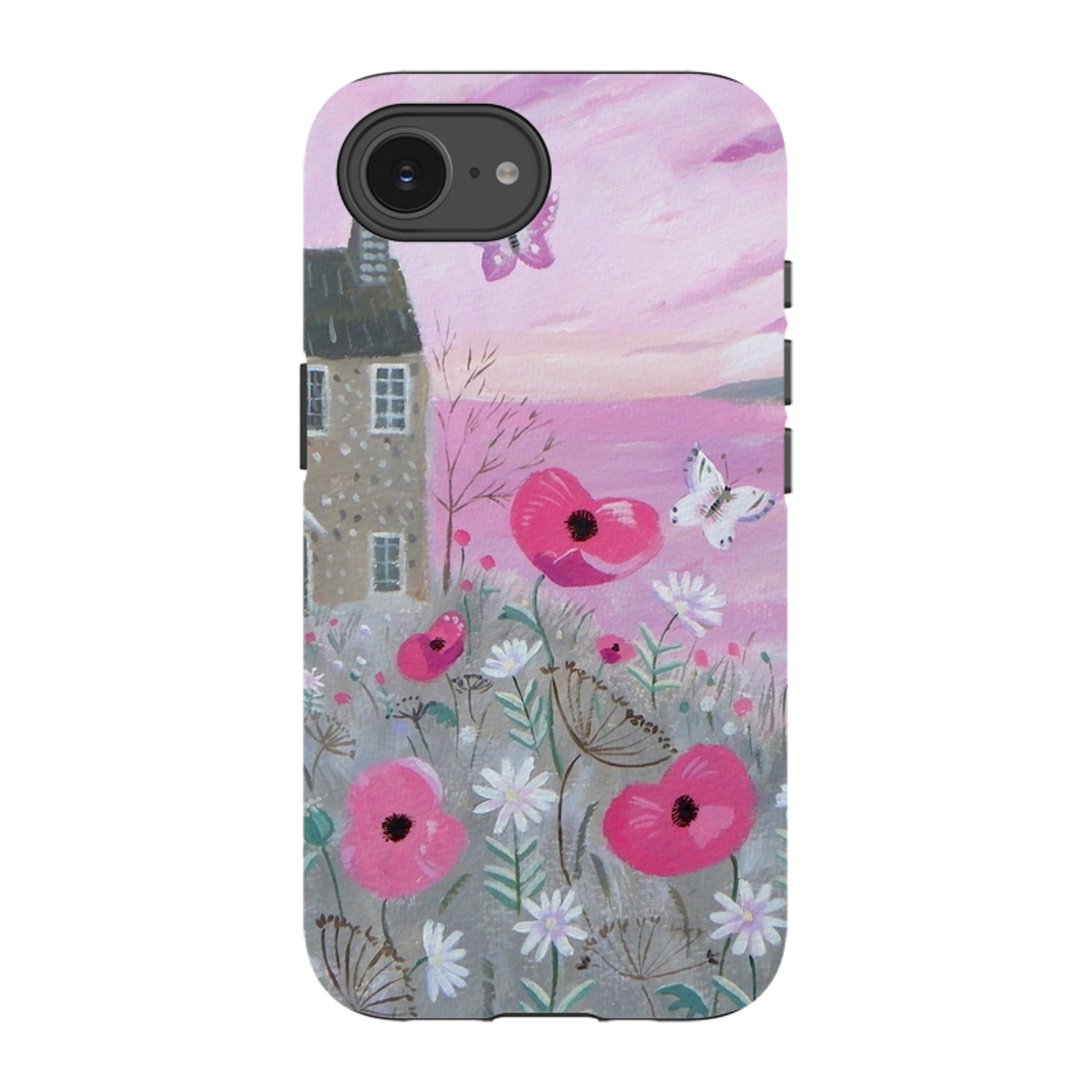 iPhone Tough Case - Seaside Flowers By Mary Stubberfield