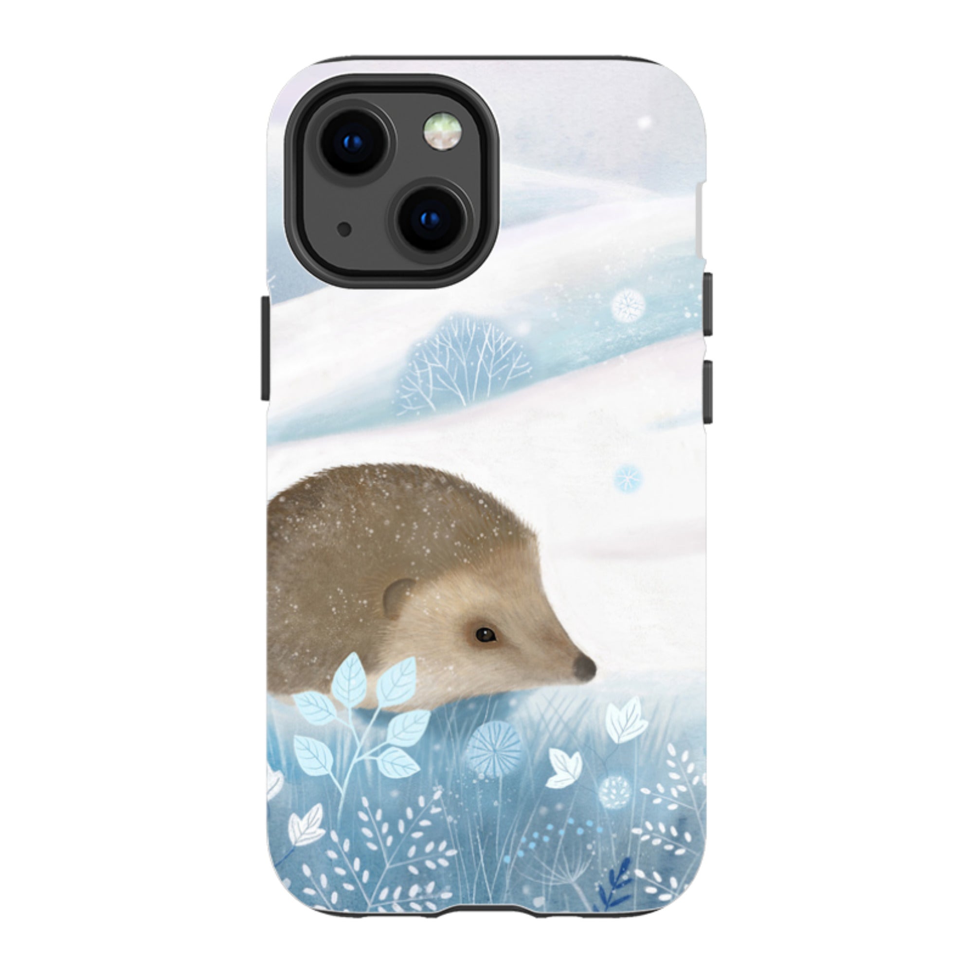 iPhone Tough Case - Winter Hedgehog By Bex Parkin