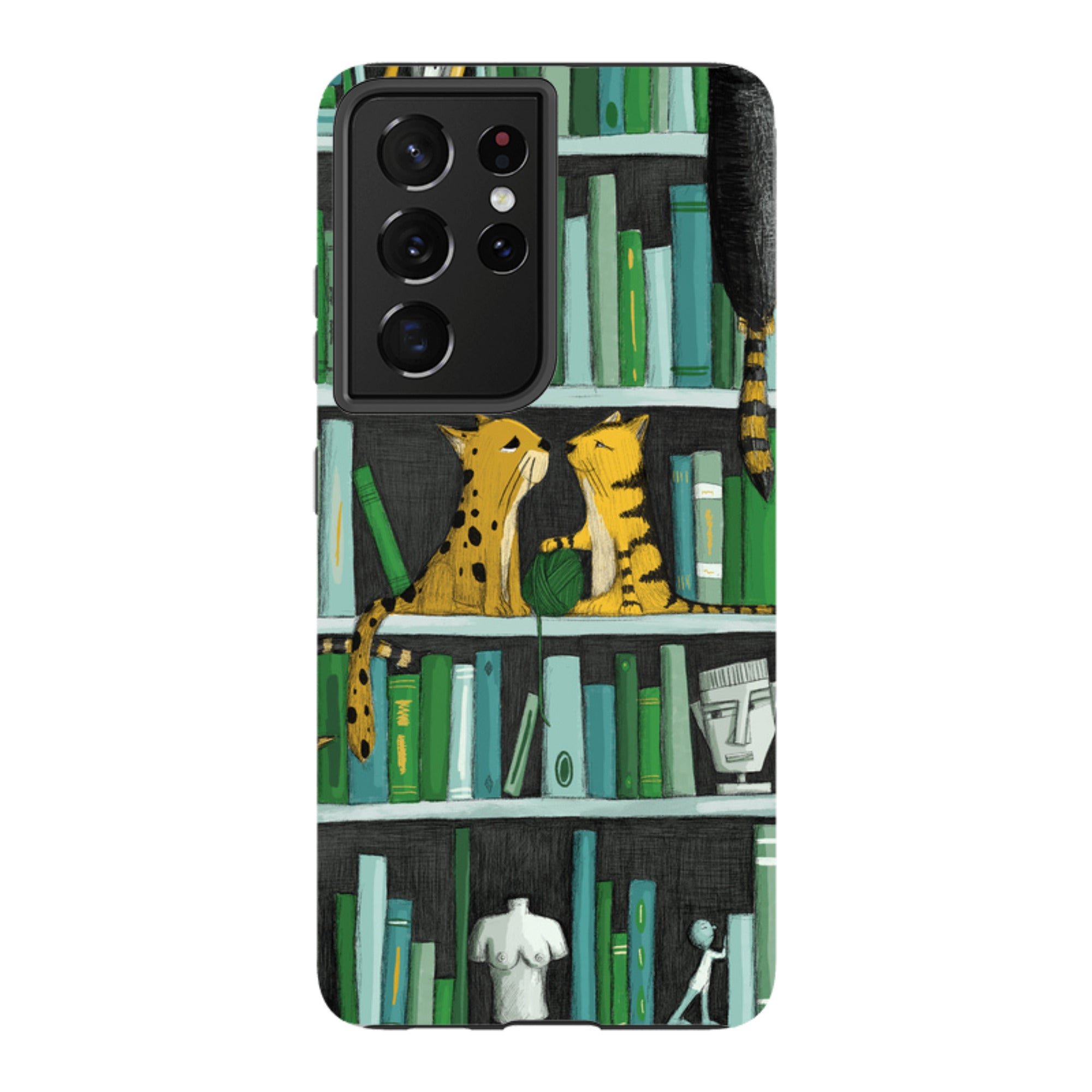 Samsung Tough Case - Library Friends By Maja Lindberg