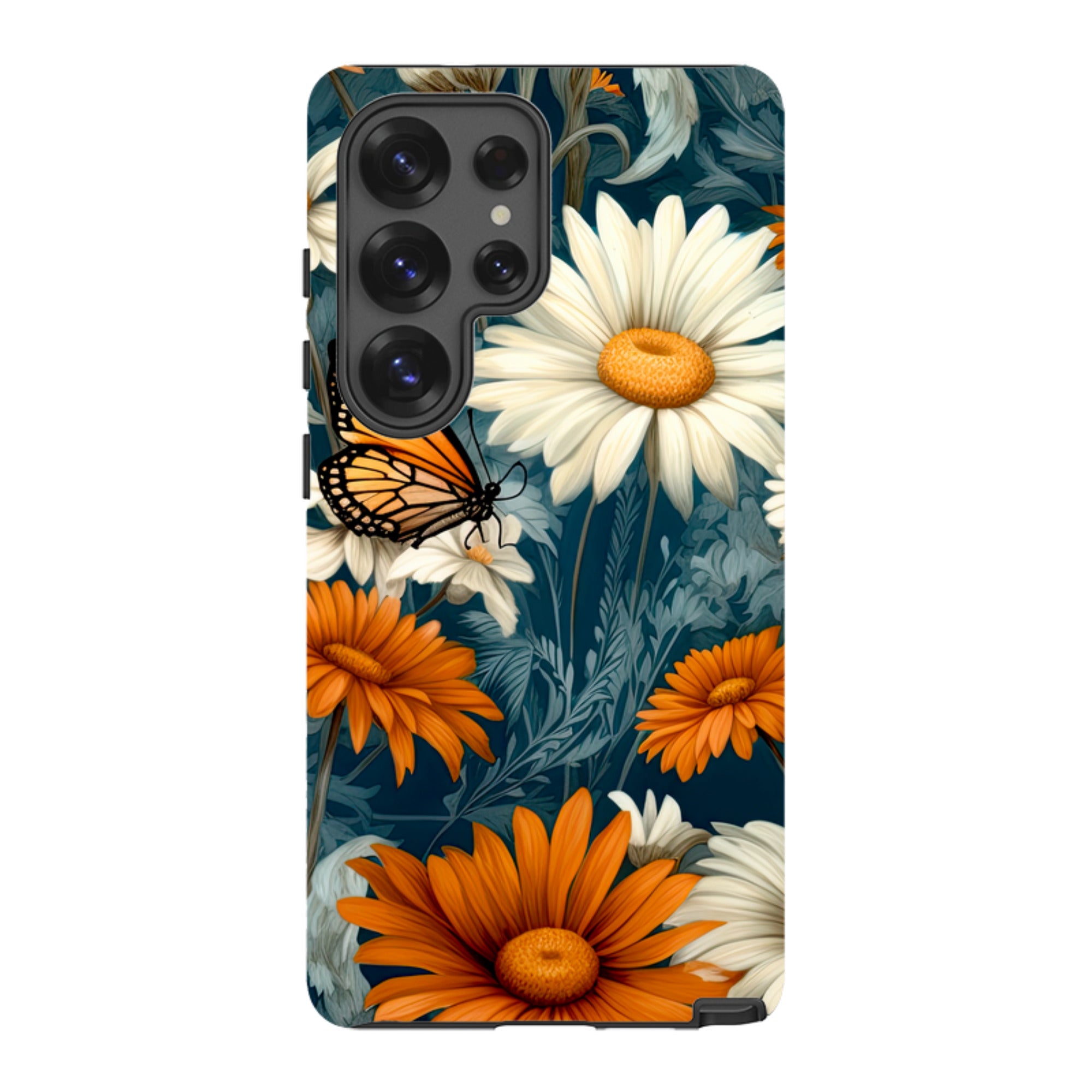 Samsung Tough Case - Butterfly Daisies