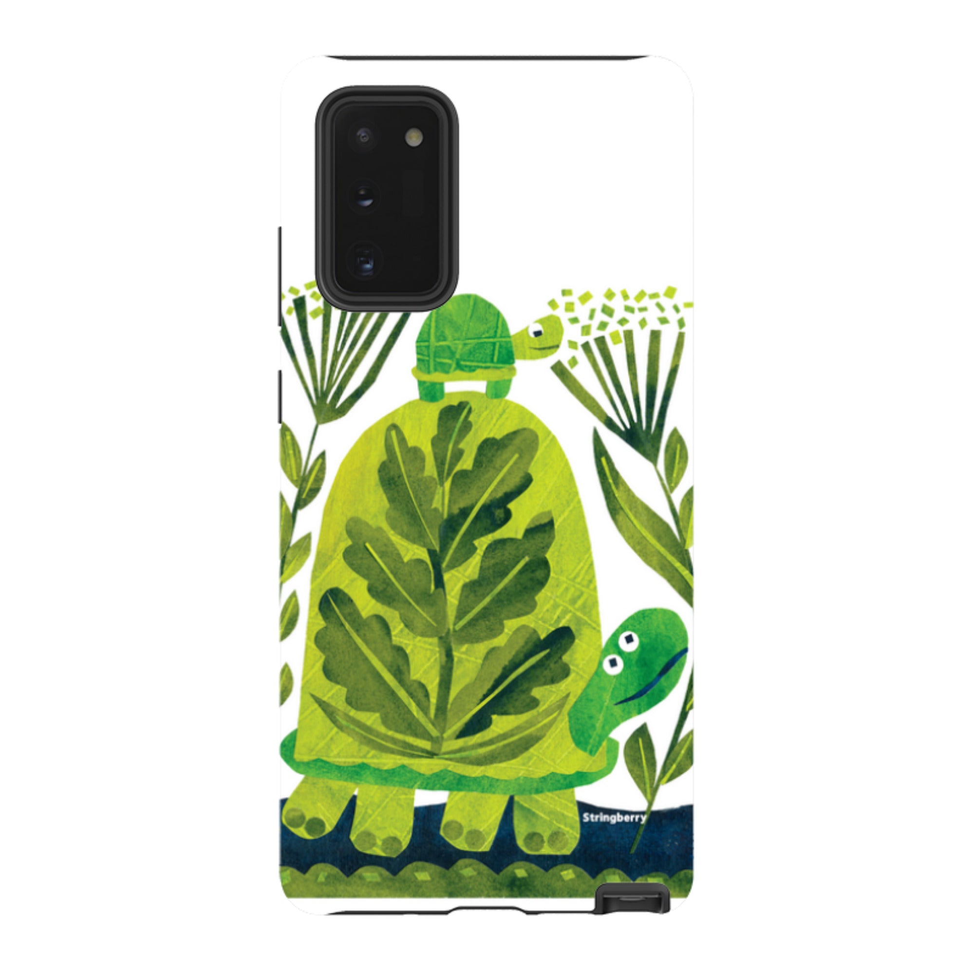 Samsung Tough Case - Folk Tortoise By Tracey English