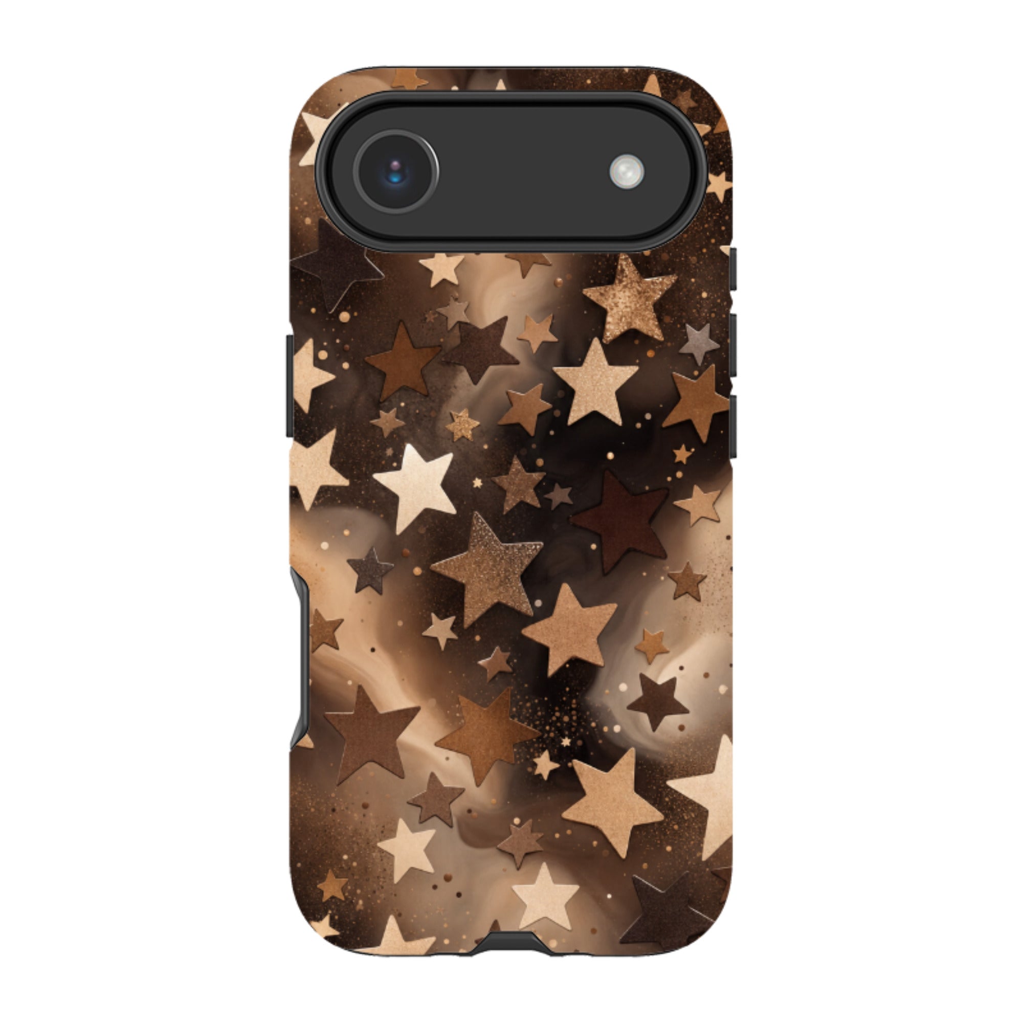 iPhone Tough Case - Bronze Galaxy Star