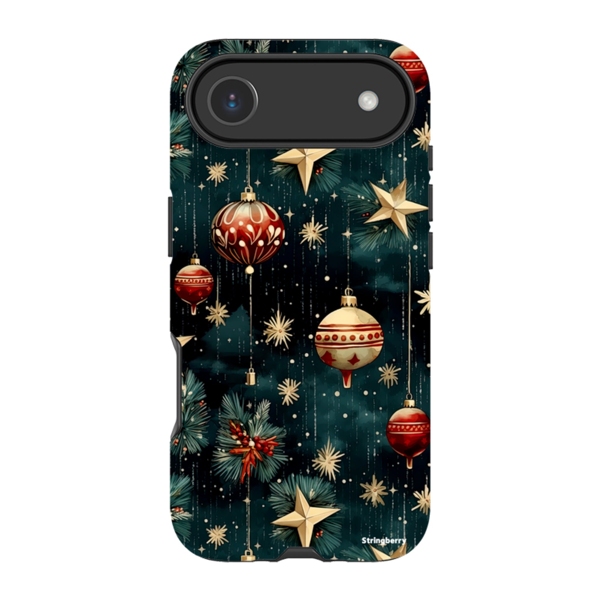 iPhone Tough Case - Christmas Baubles III