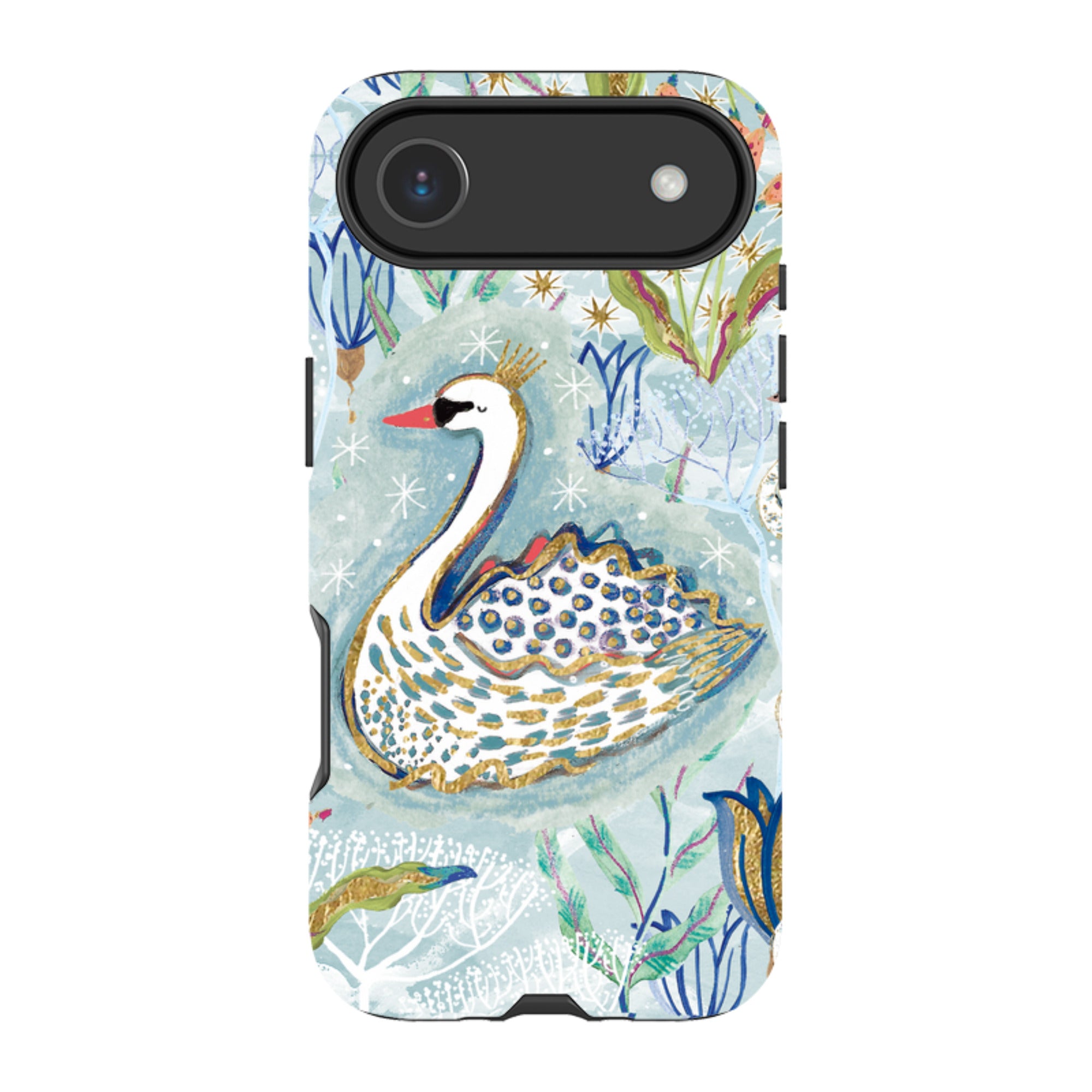 iPhone Tough Case - Seven Swans I By Emma Frances Grant