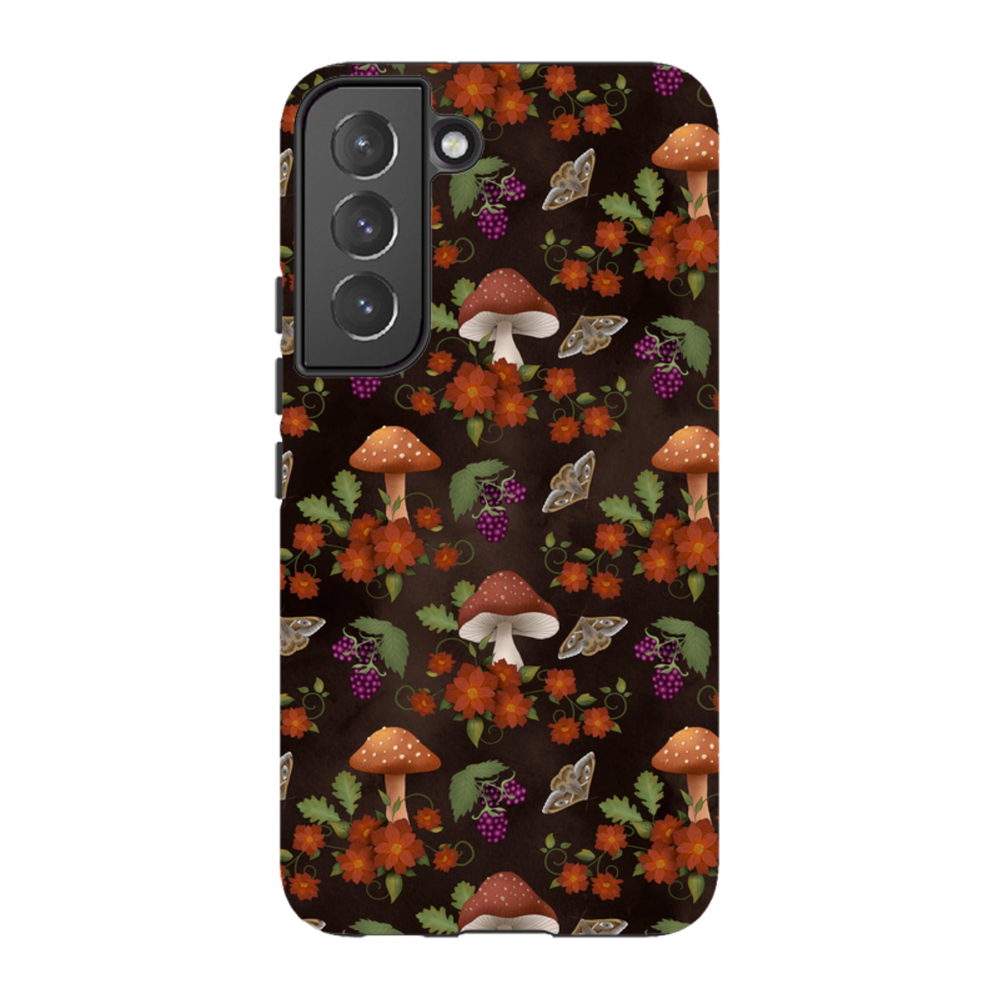 Samsung Tough Case -Mushroom Floral