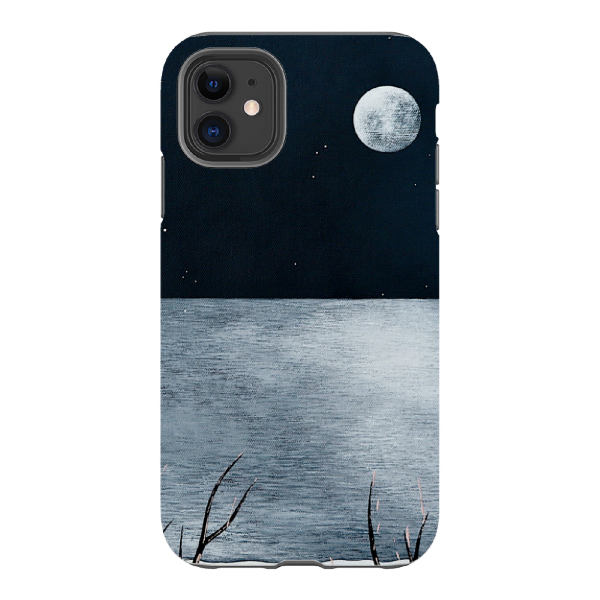 iPhone Tough Case - Night Of The Huge Moon By Natasha Newton