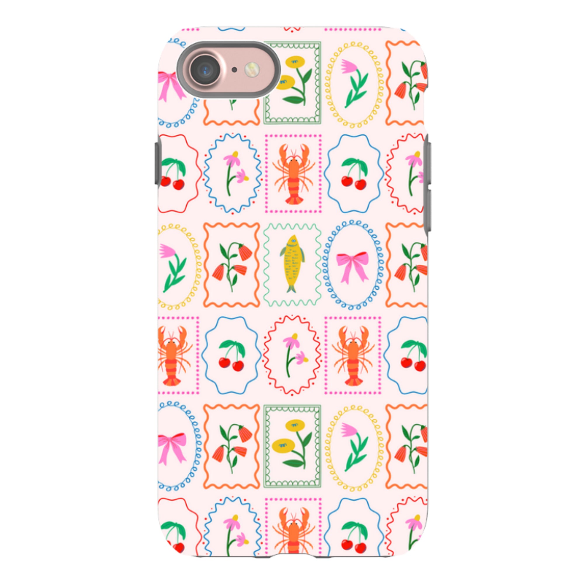 iPhone Tough Case - Chic Stamps