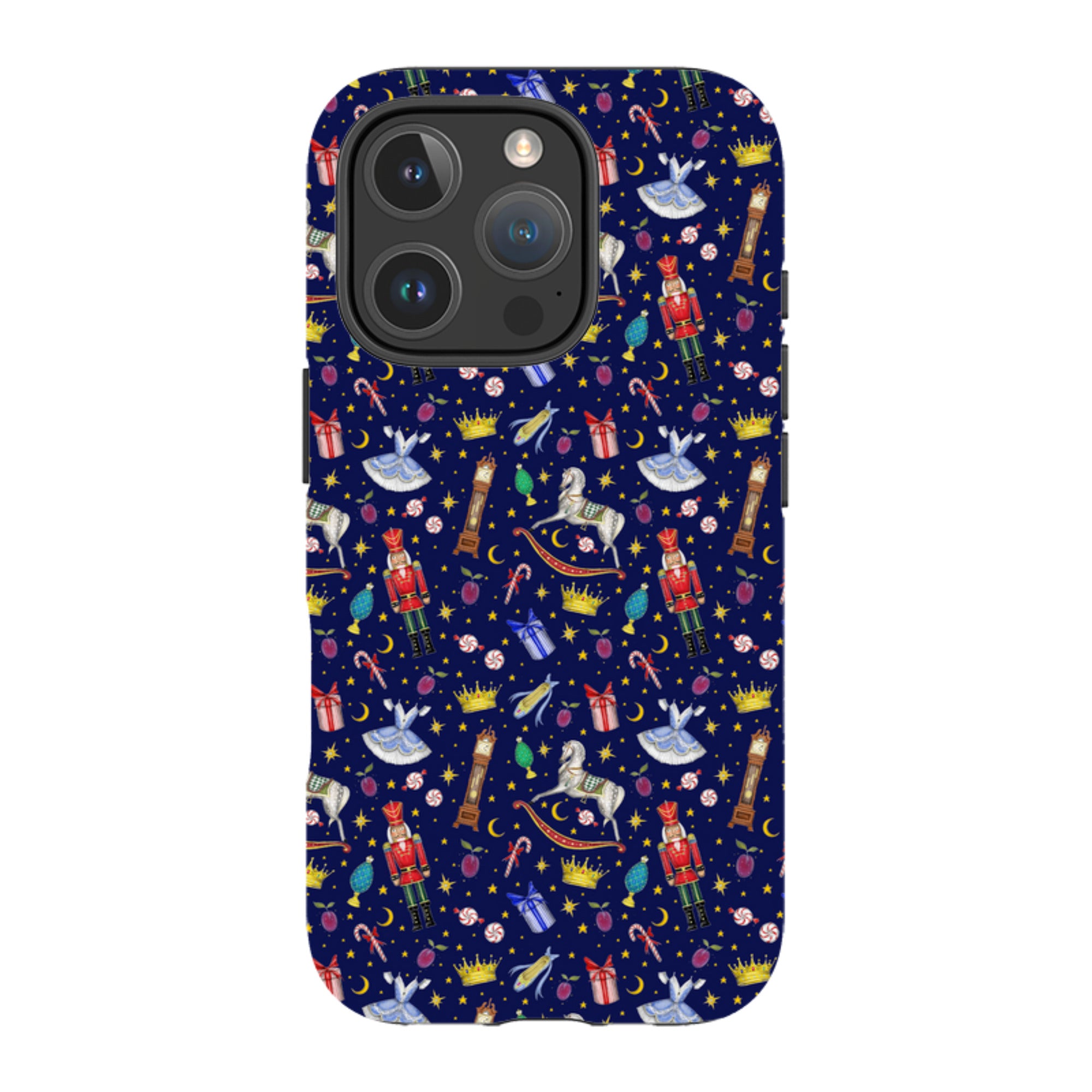 iPhone MagSafe Tough Case - Blue Nut Cracker By Catherine Rowe