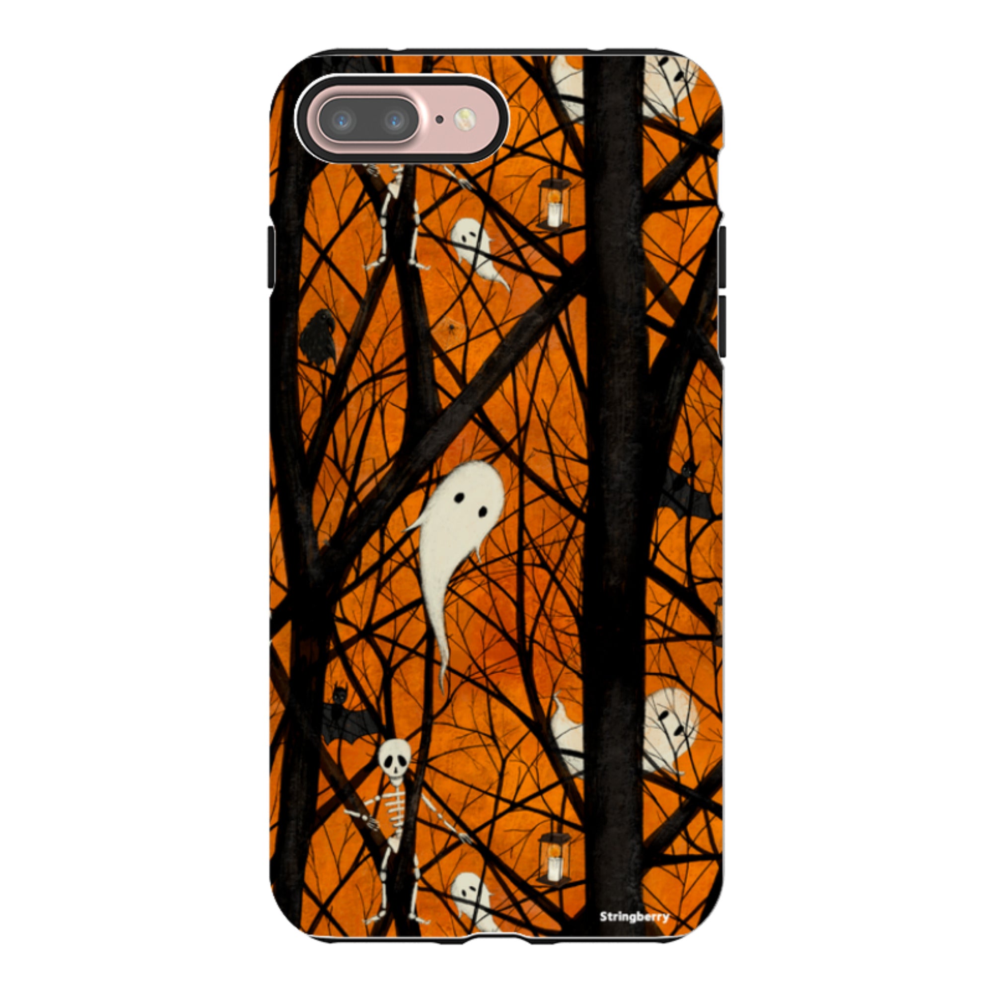 iPhone Tough Case - Halloween Pattern By Maja Lindberg