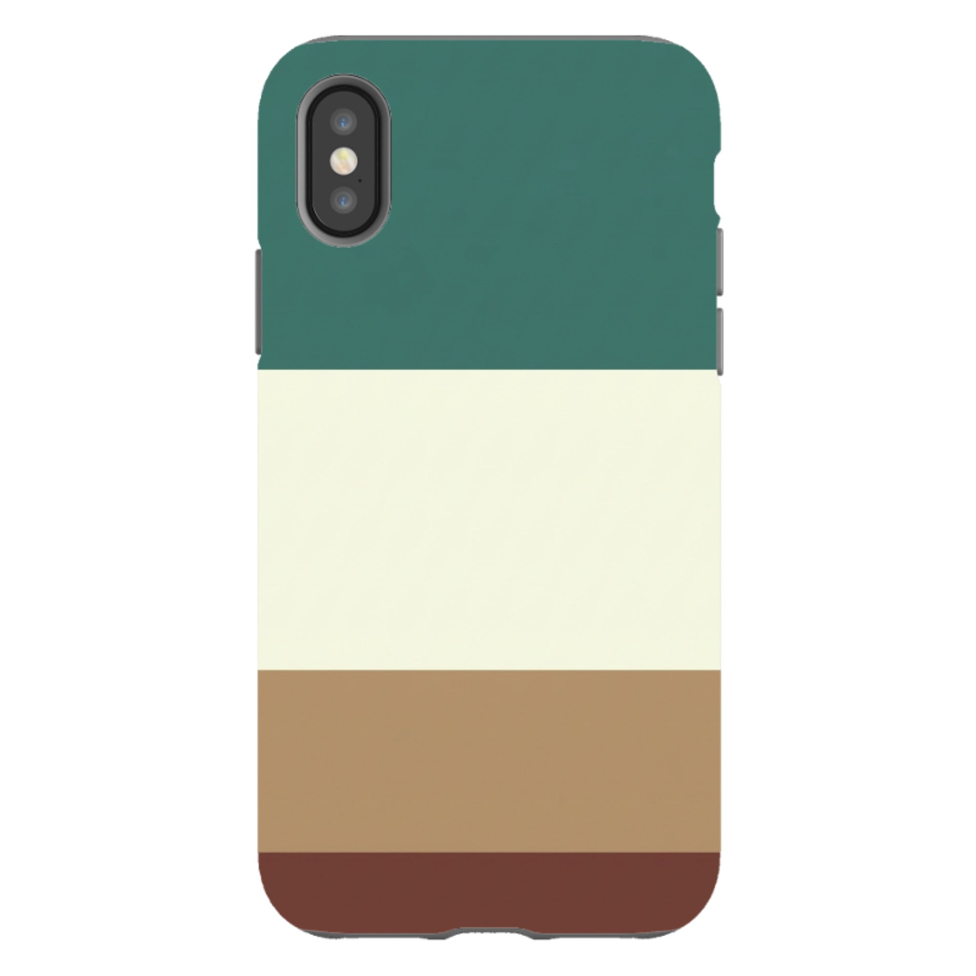iPhone Tough Case - Dark Teal Gradient