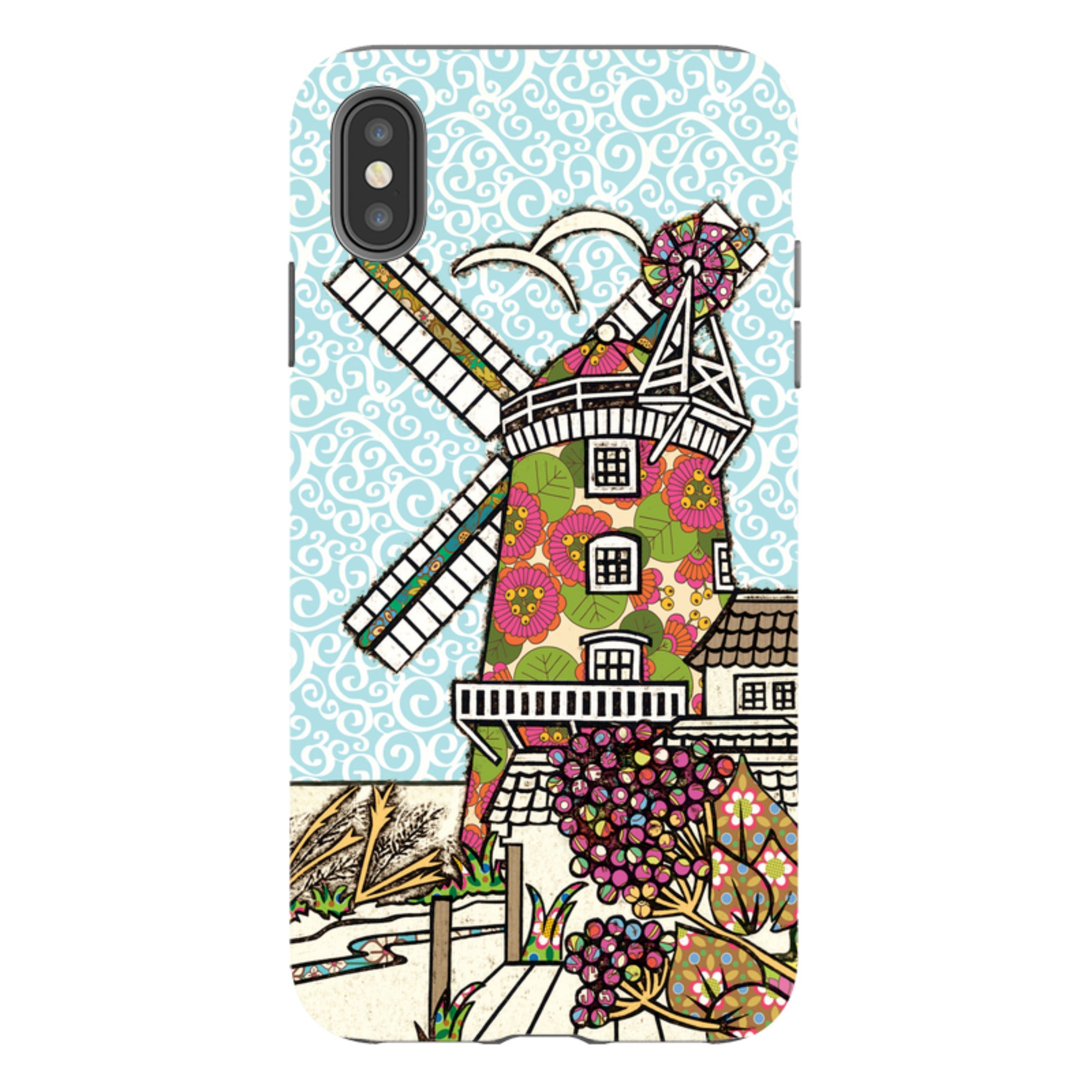 iPhone Tough Case - Cley Windmill By Amelia Bowman