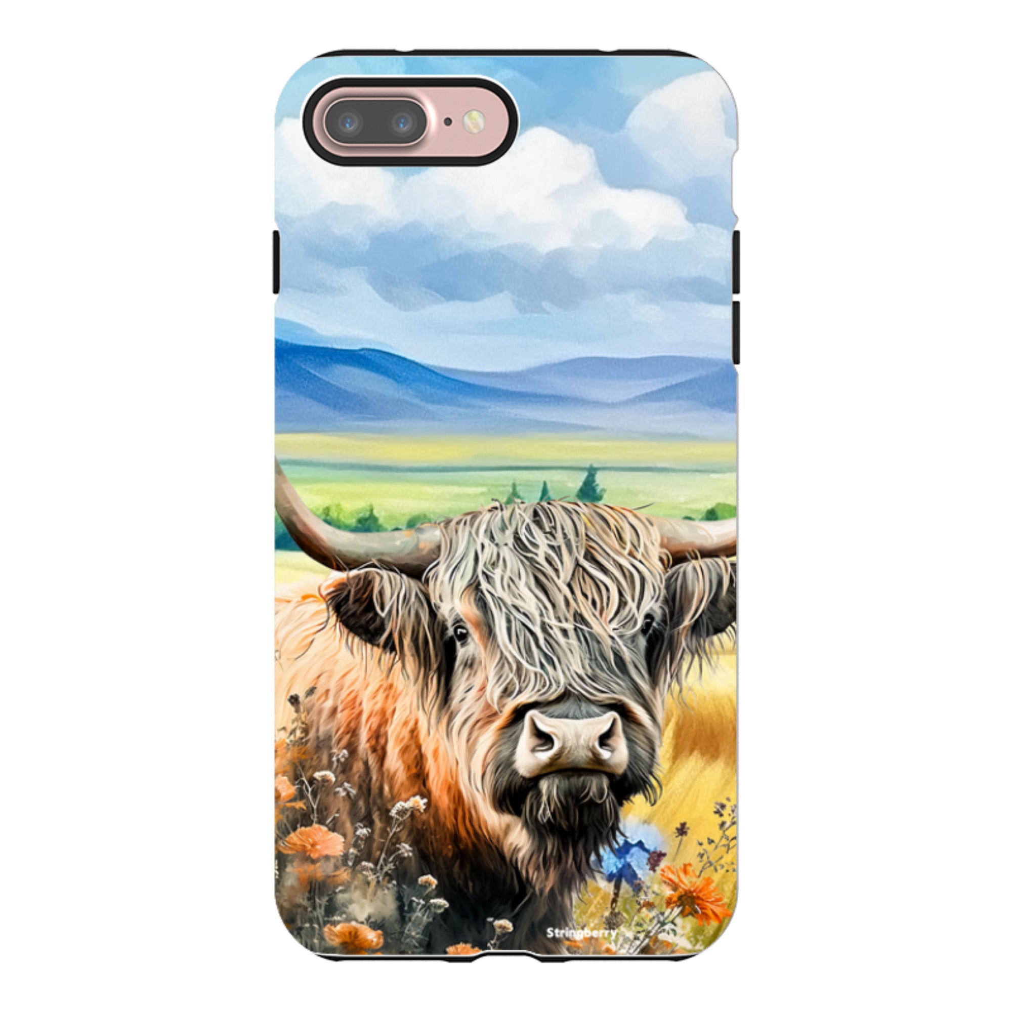 iPhone Tough Case - Highland Cow V