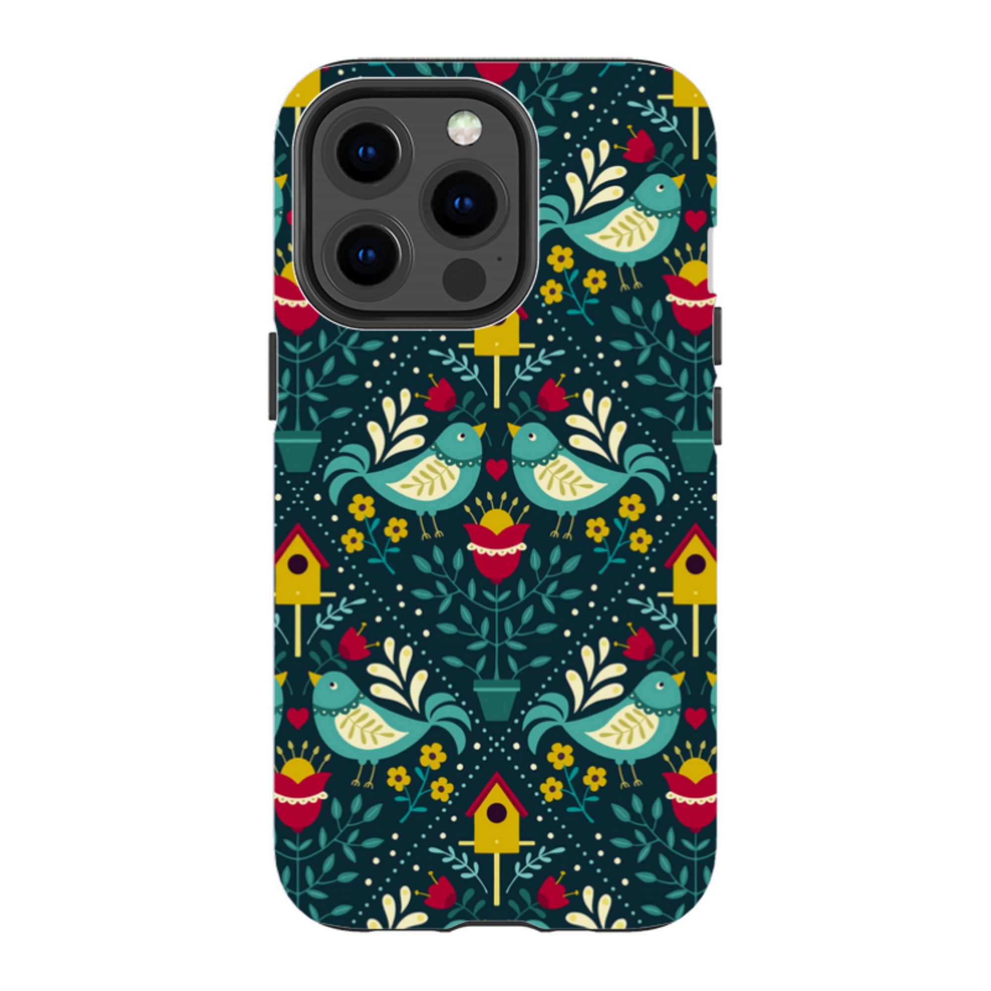 iPhone MagSafe Tough Case -  Bird Pattern VIII By Suzy Taylor