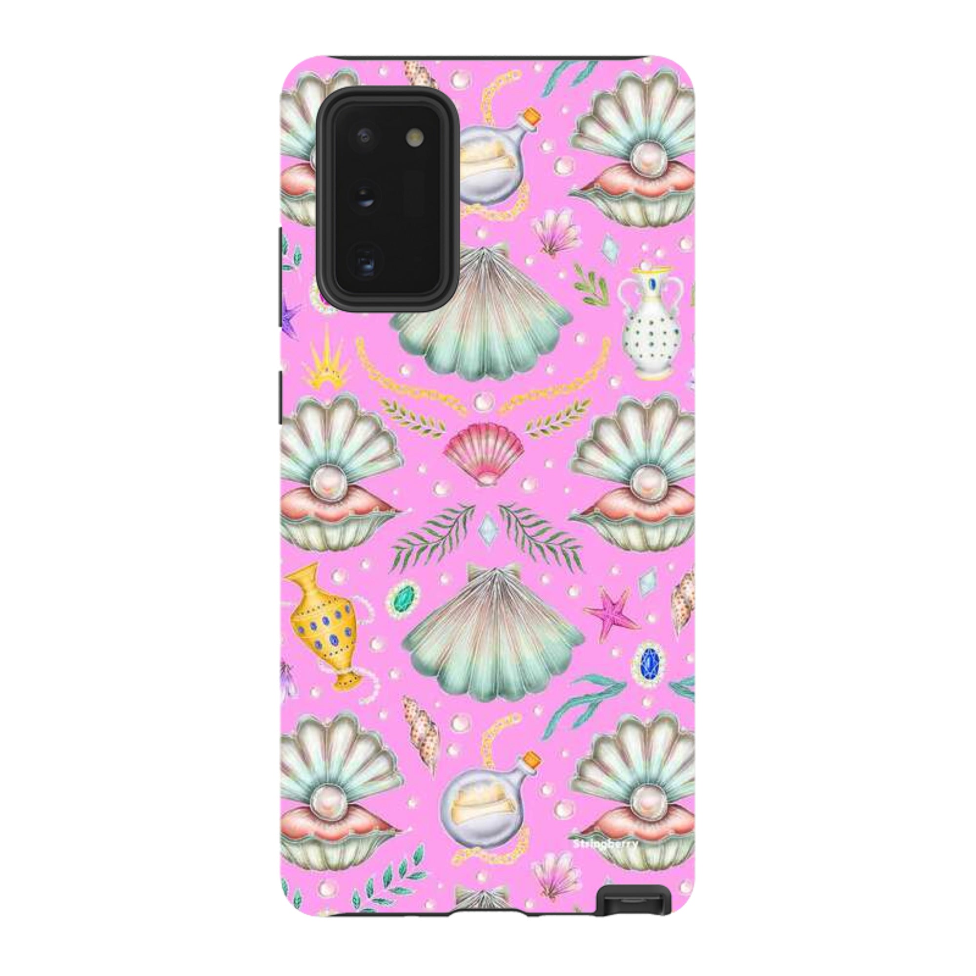 Samsung Tough Case - Pearl's Fantasy Candy Pink By Catherine Rowe