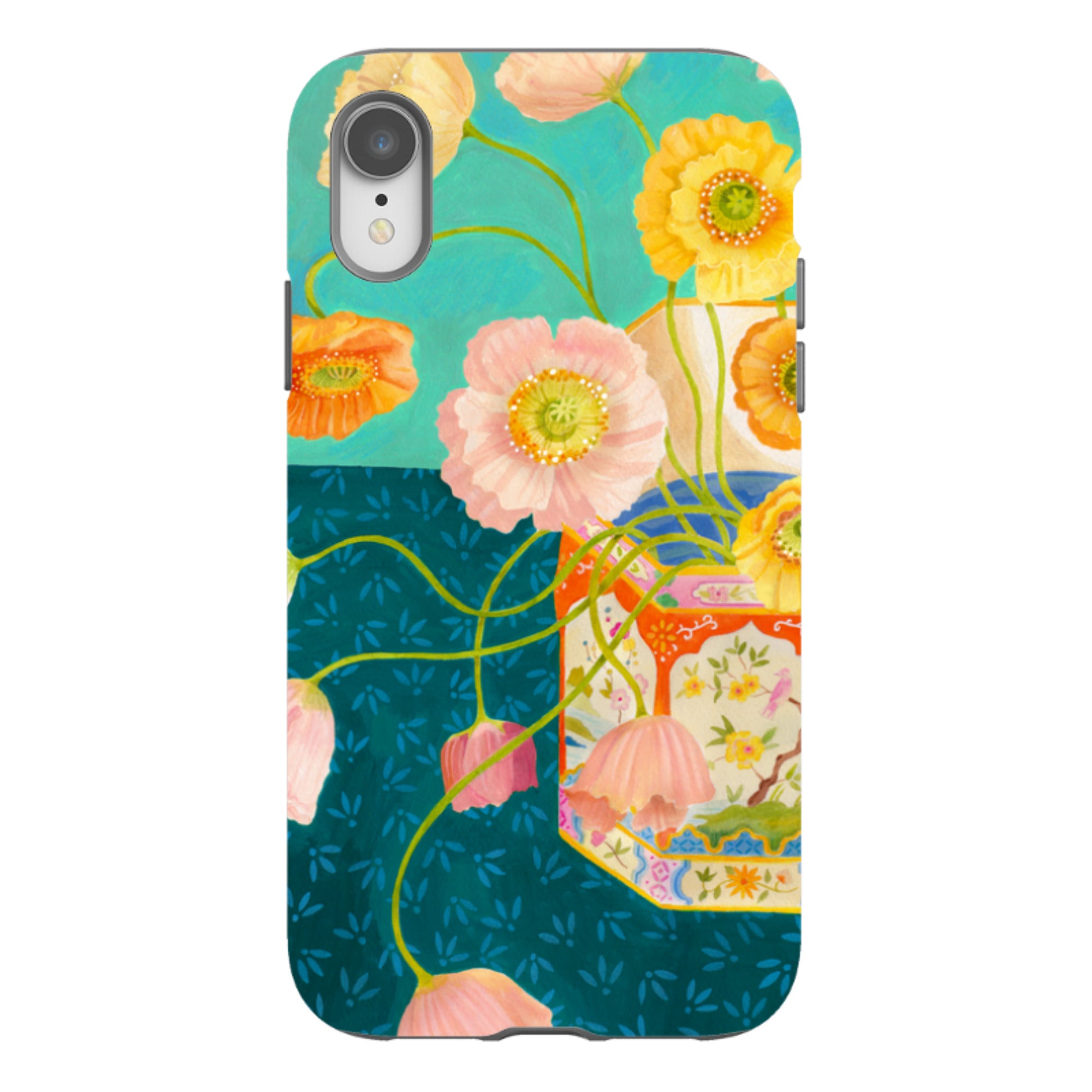 iPhone Tough Case - Poppies By Bex Parkin