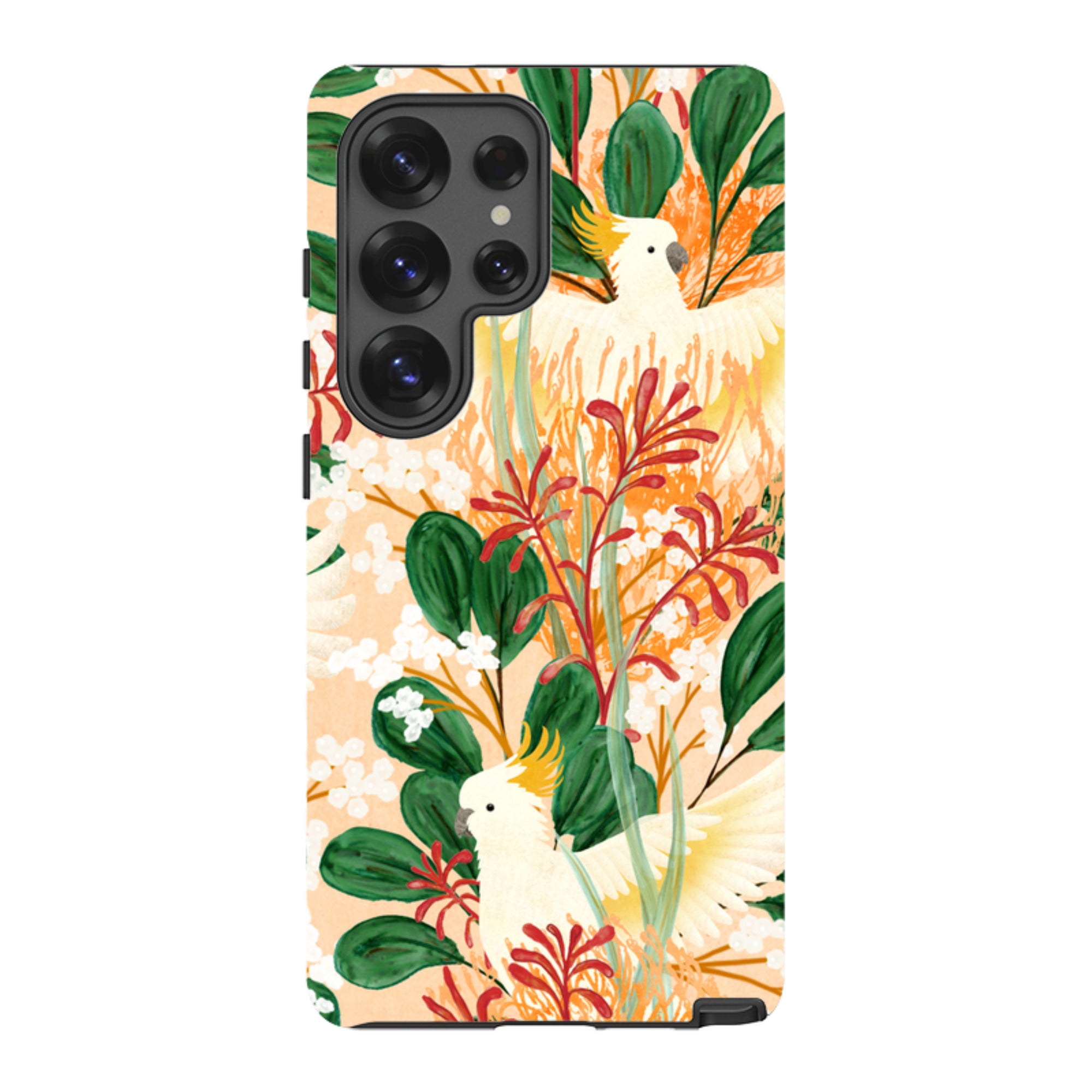 Samsung Tough Case - Cockatoo By Katherine Quinn