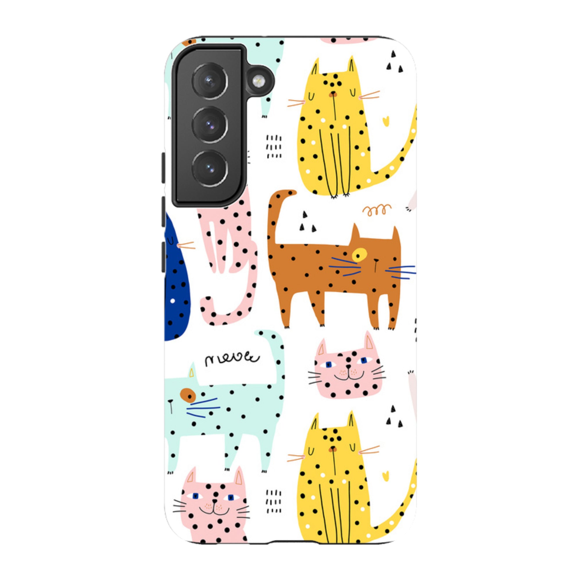 Samsung Tough Case - Spotty Kitty