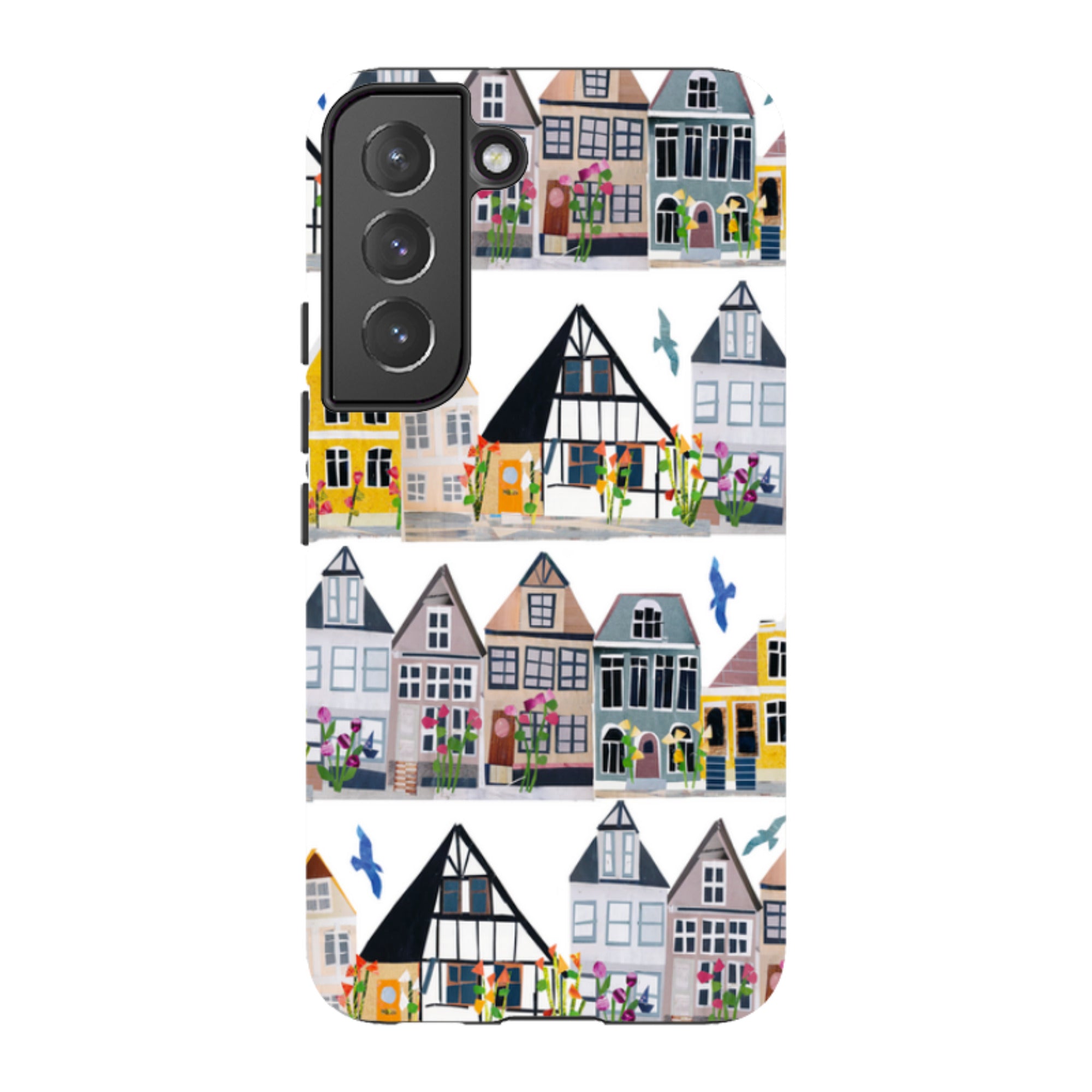 Samsung Tough Case - Danish Houses By Tracey English