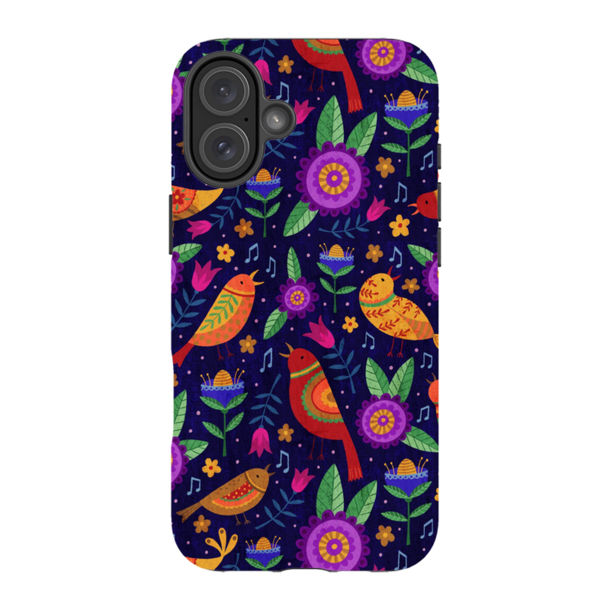 iPhone Tough Case - Bird Pattern VII By Suzy Taylor