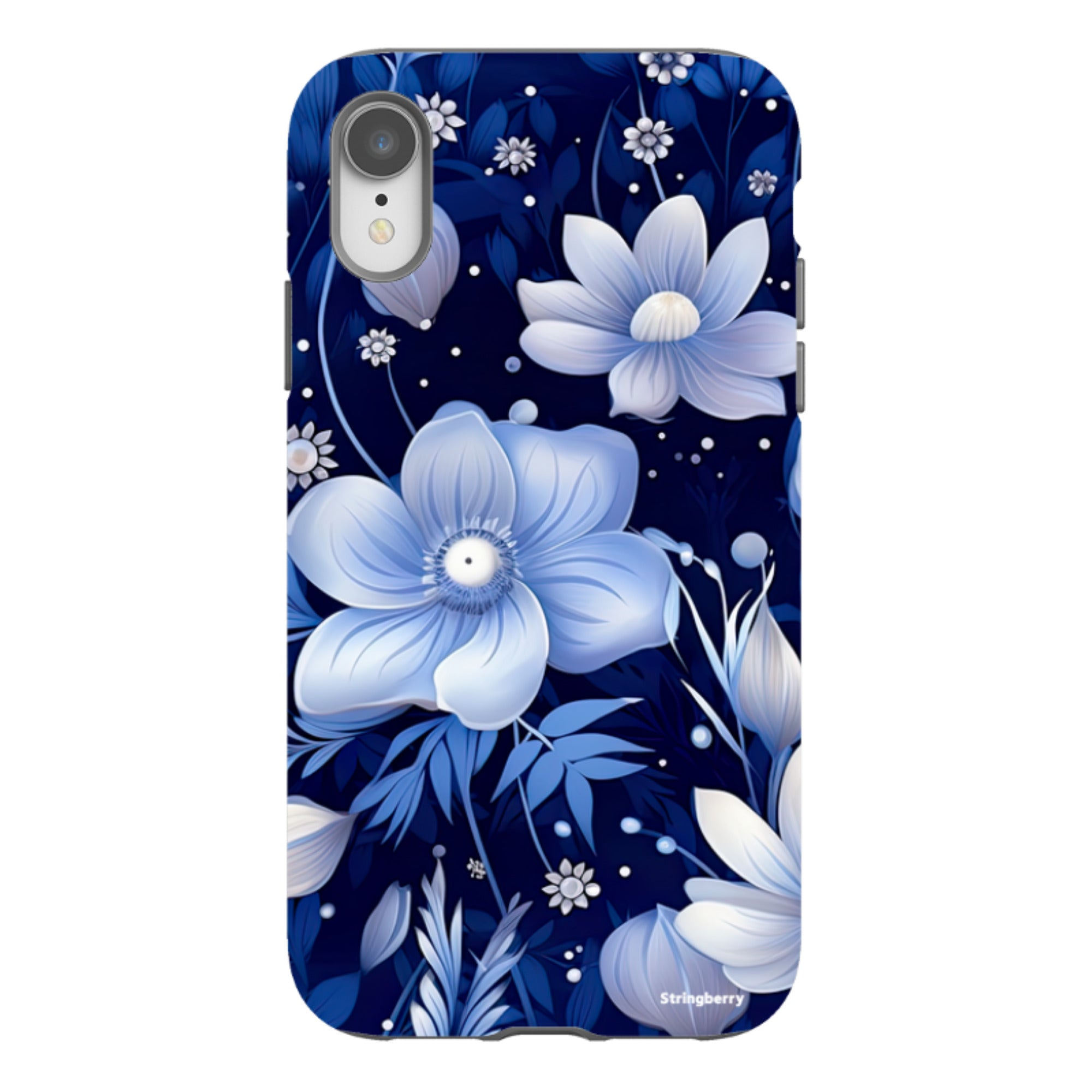 iPhone Tough Case - Blue Nutberry IV