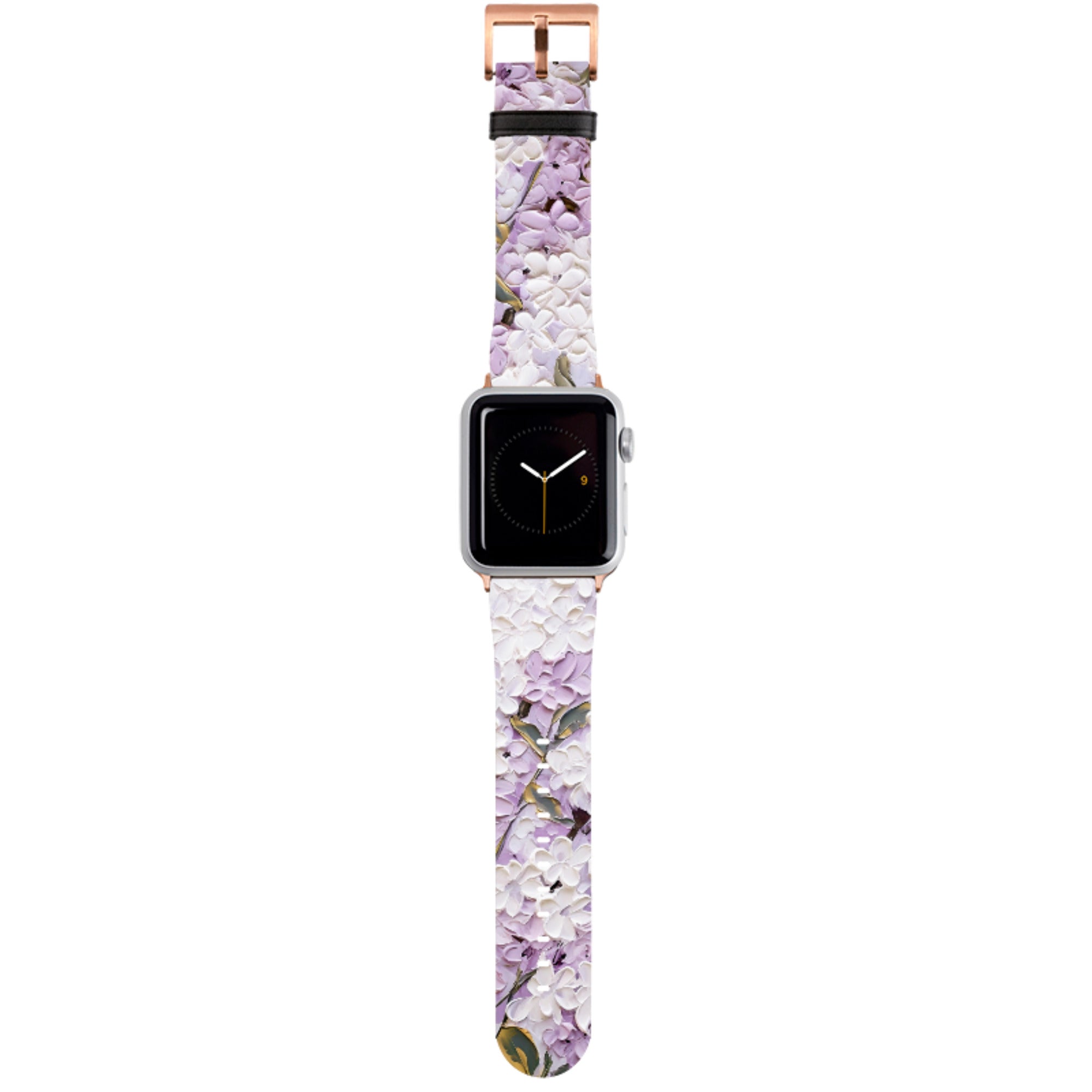 Purple Floral II Apple Watch Strap