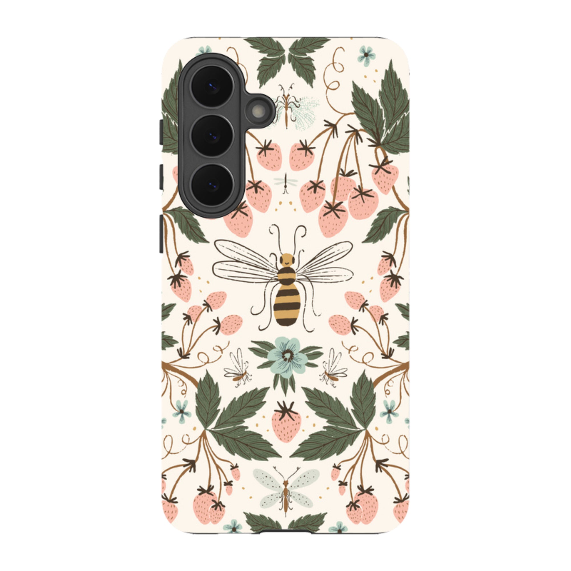 Samsung Tough Case - Bugs And Berries By Meghann Rader