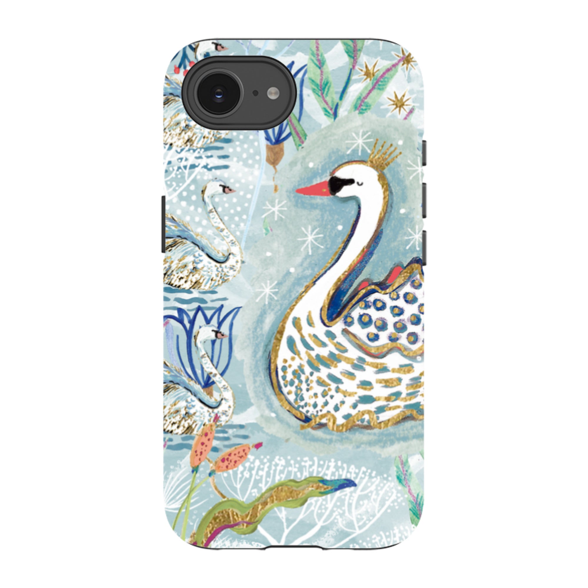 iPhone Tough Case - Seven Swans II By Emma Frances Grant