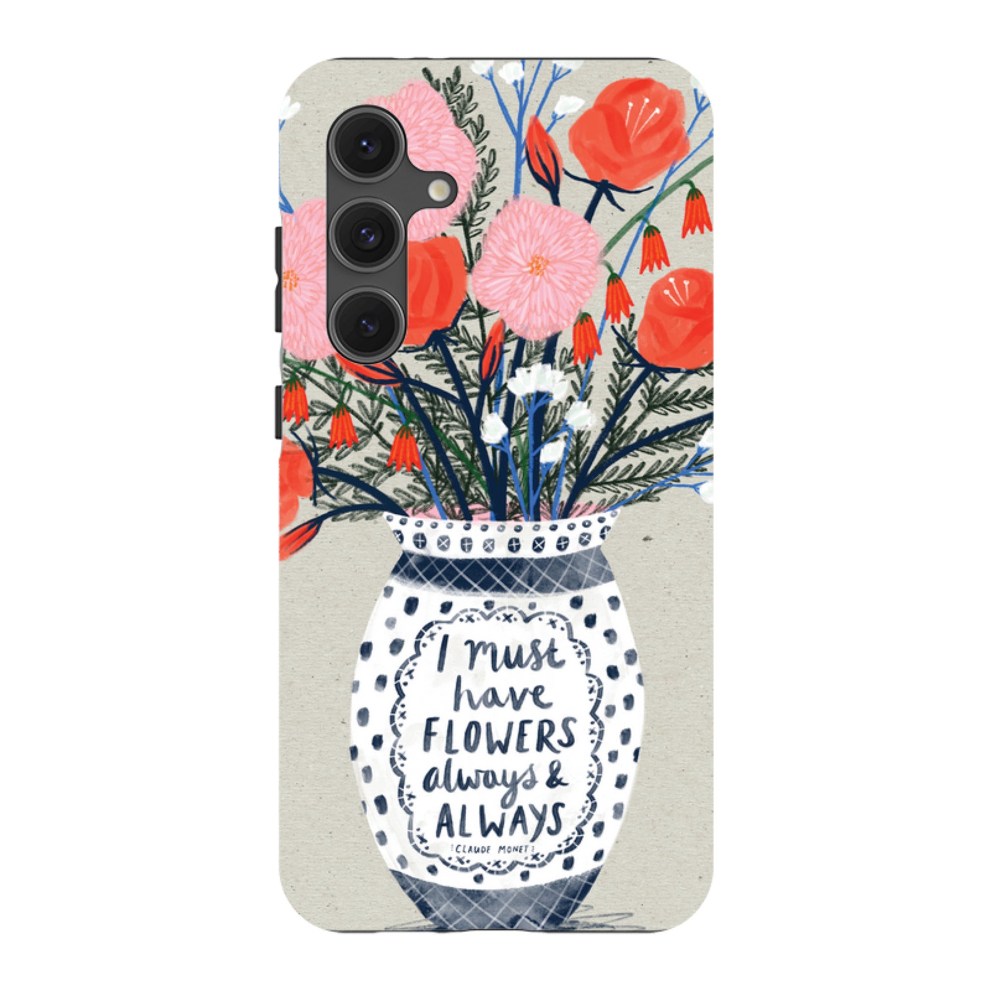 Samsung Tough Case - Flowers Always By Lee Foster Wilson