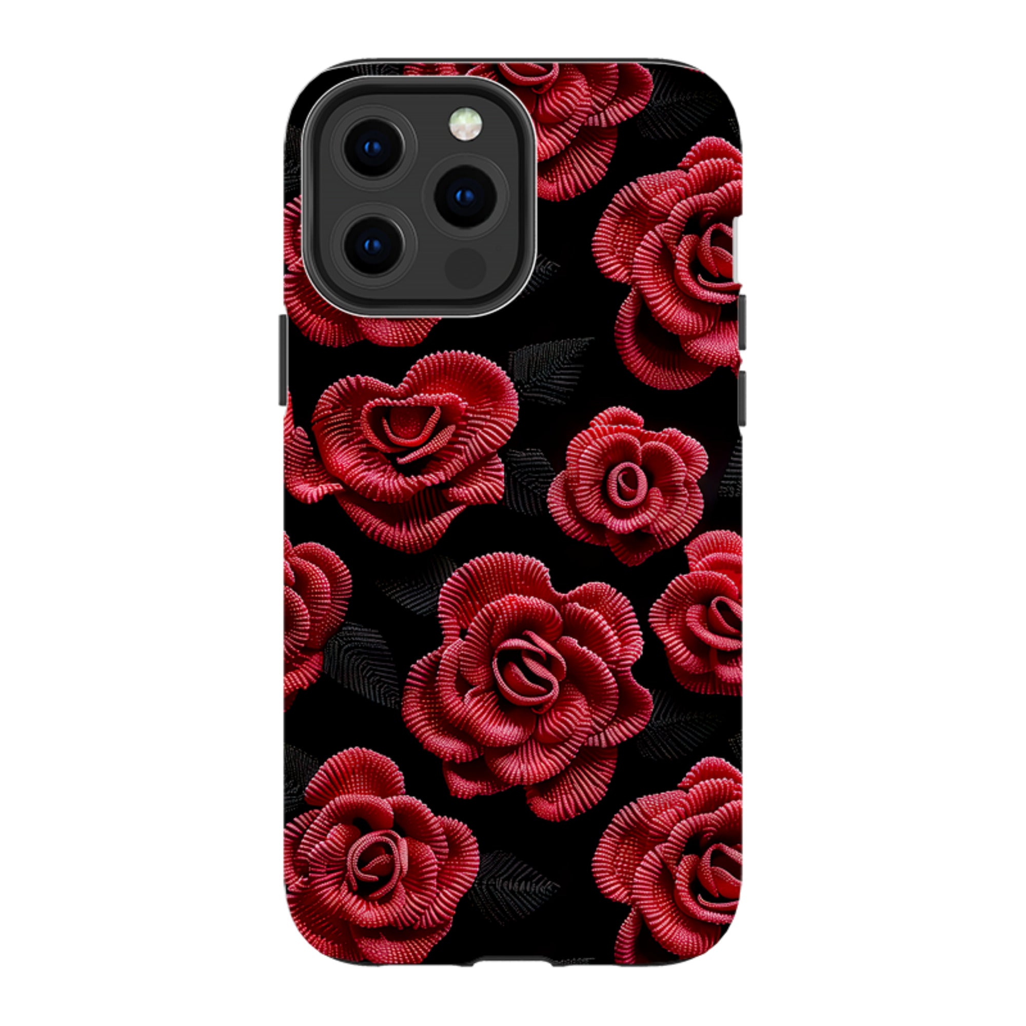 iPhone Case - Dark Roses II