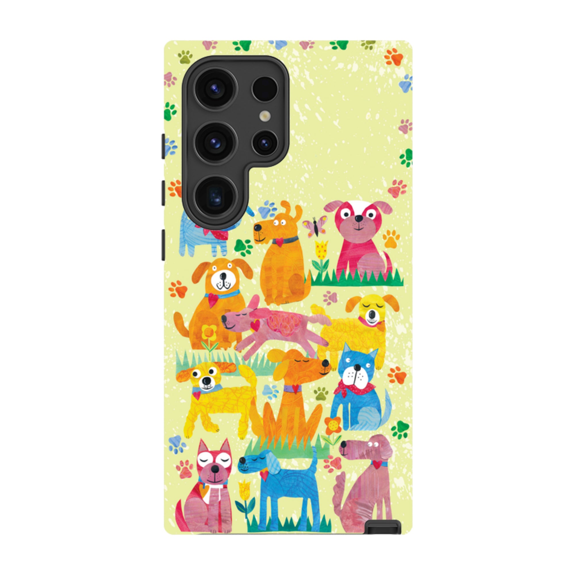 Samsung Tough Case - Dogs In The Park By Tracey English